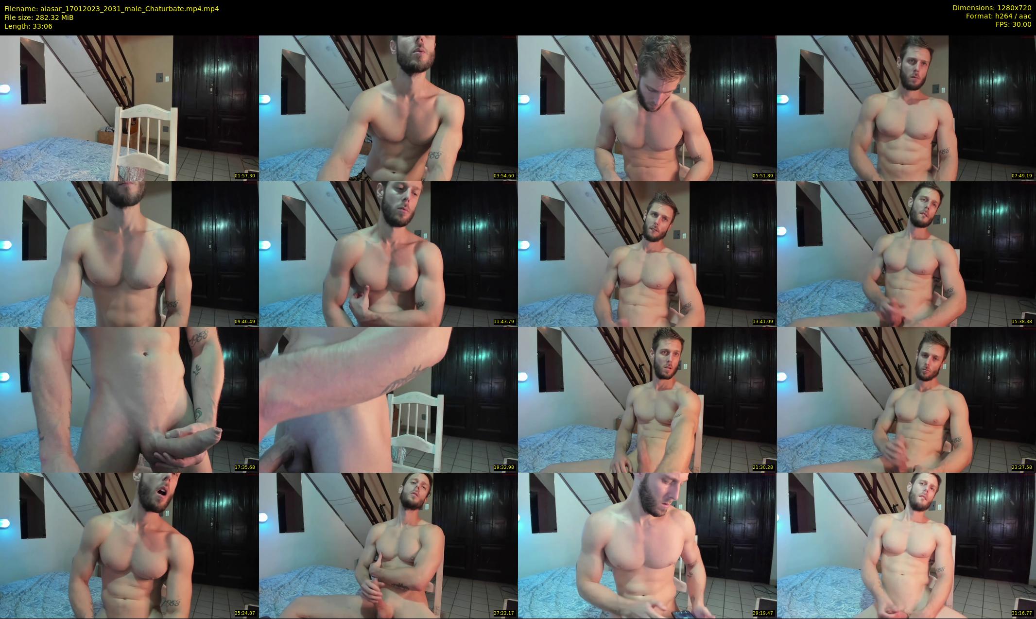 aiasar — 34 minute Chaturbate male cam show recording, 720p, Jan 17, 2023