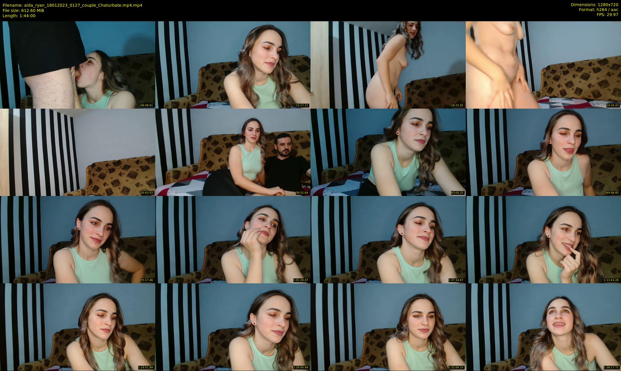 aida_ryan — 104 minute Chaturbate couple cam show recording, 720p, Jan 18, 2023