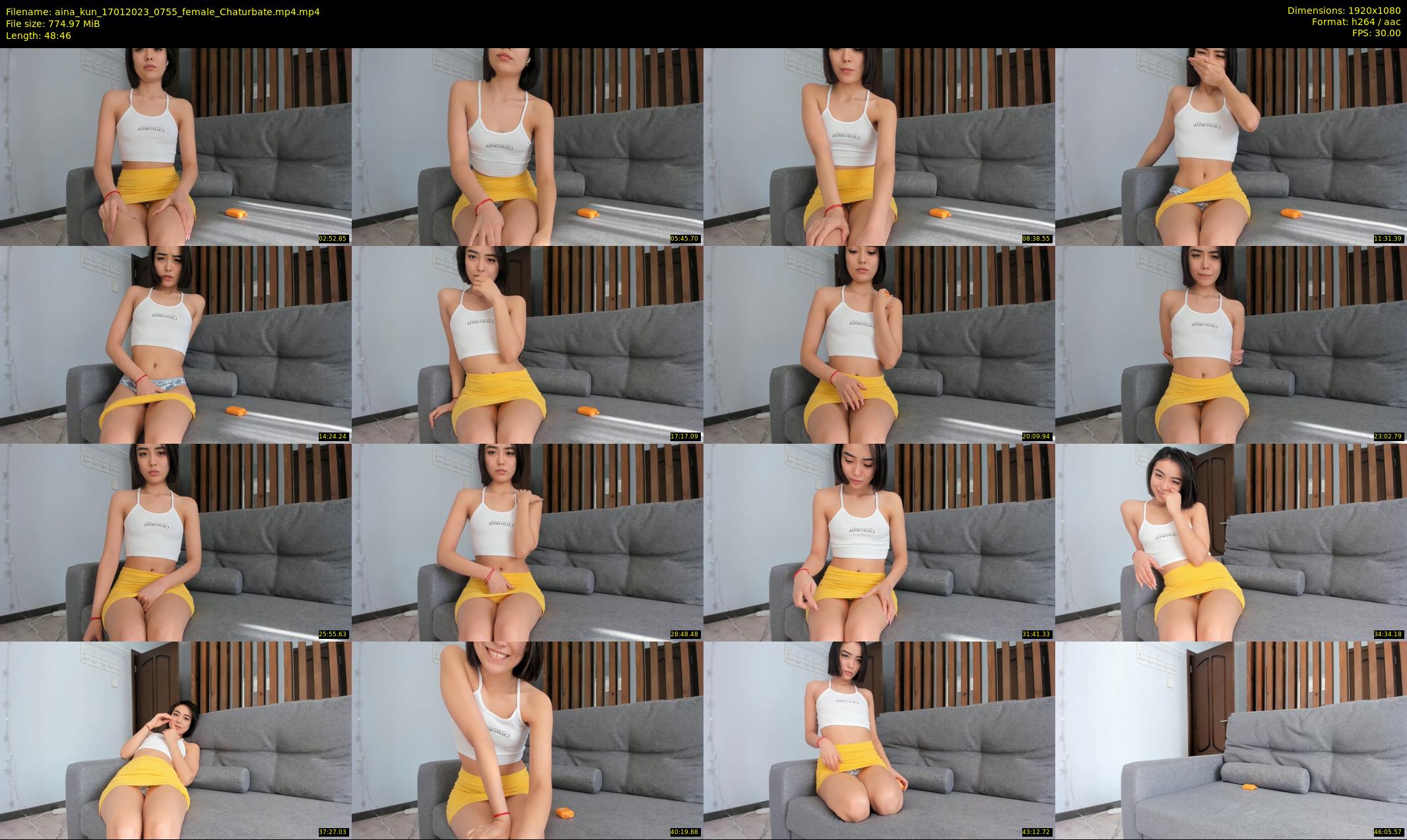aina_kun — 49 minute Chaturbate female cam show recording, 1080p, Jan 17, 2023