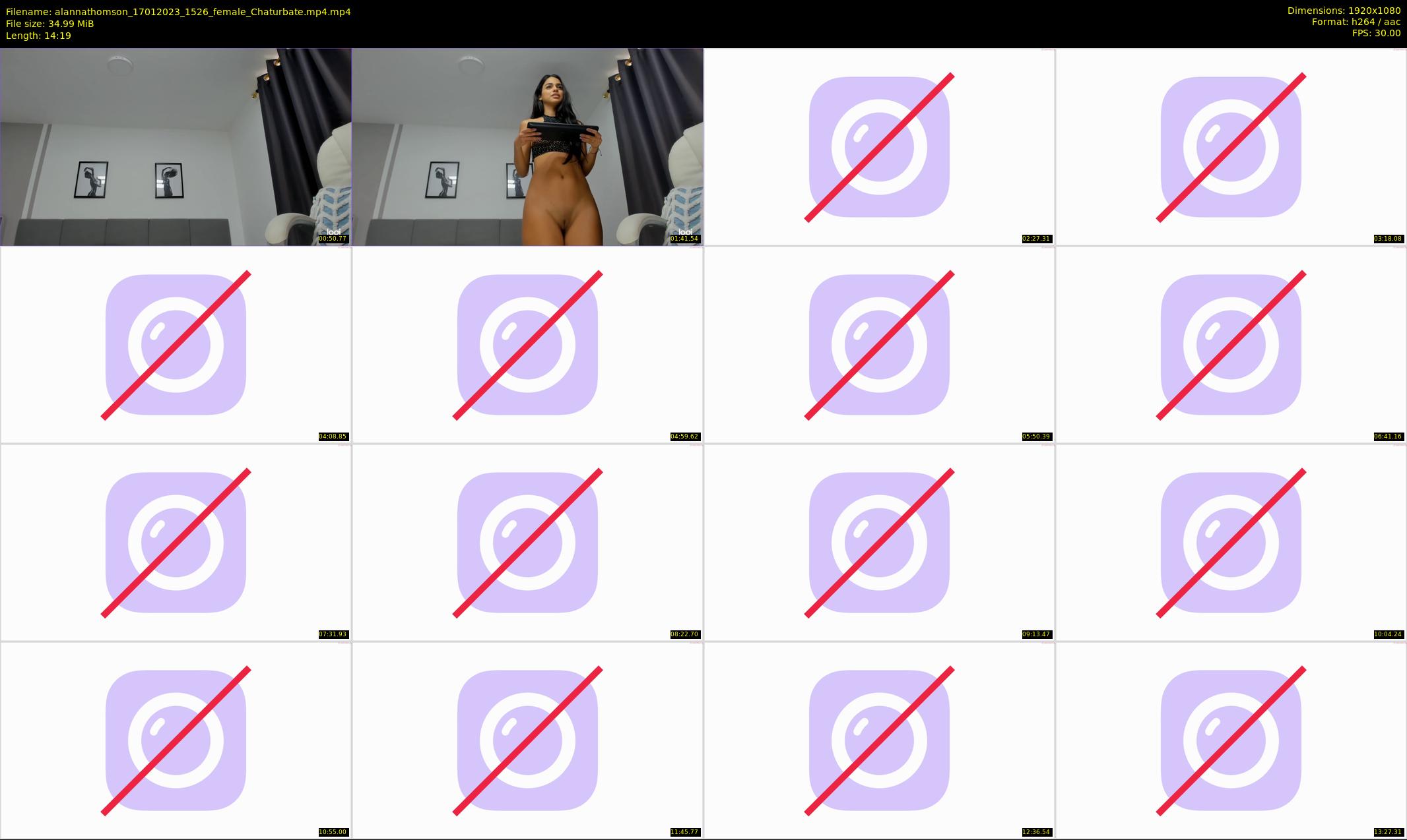 alannathomson — 15 minute Chaturbate female cam show recording, 1080p, Jan 17, 2023