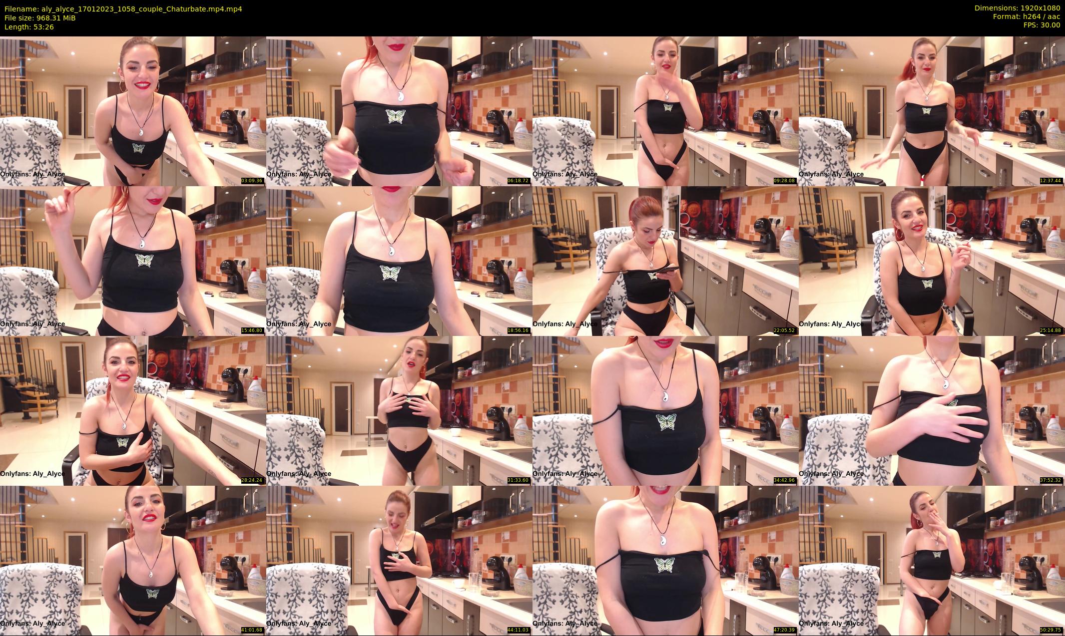 aly_alyce — 54 minute Chaturbate female cam show recording, 1080p, Jan 17, 2023