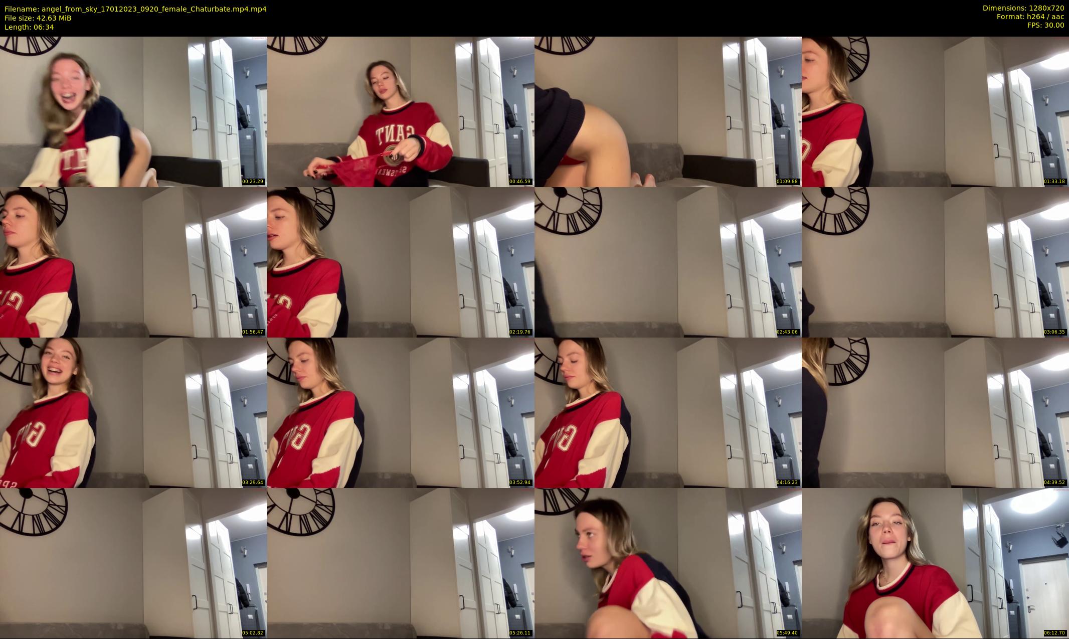 angel_from_sky — 7 minute Chaturbate female cam show recording, 720p, Jan 17, 2023