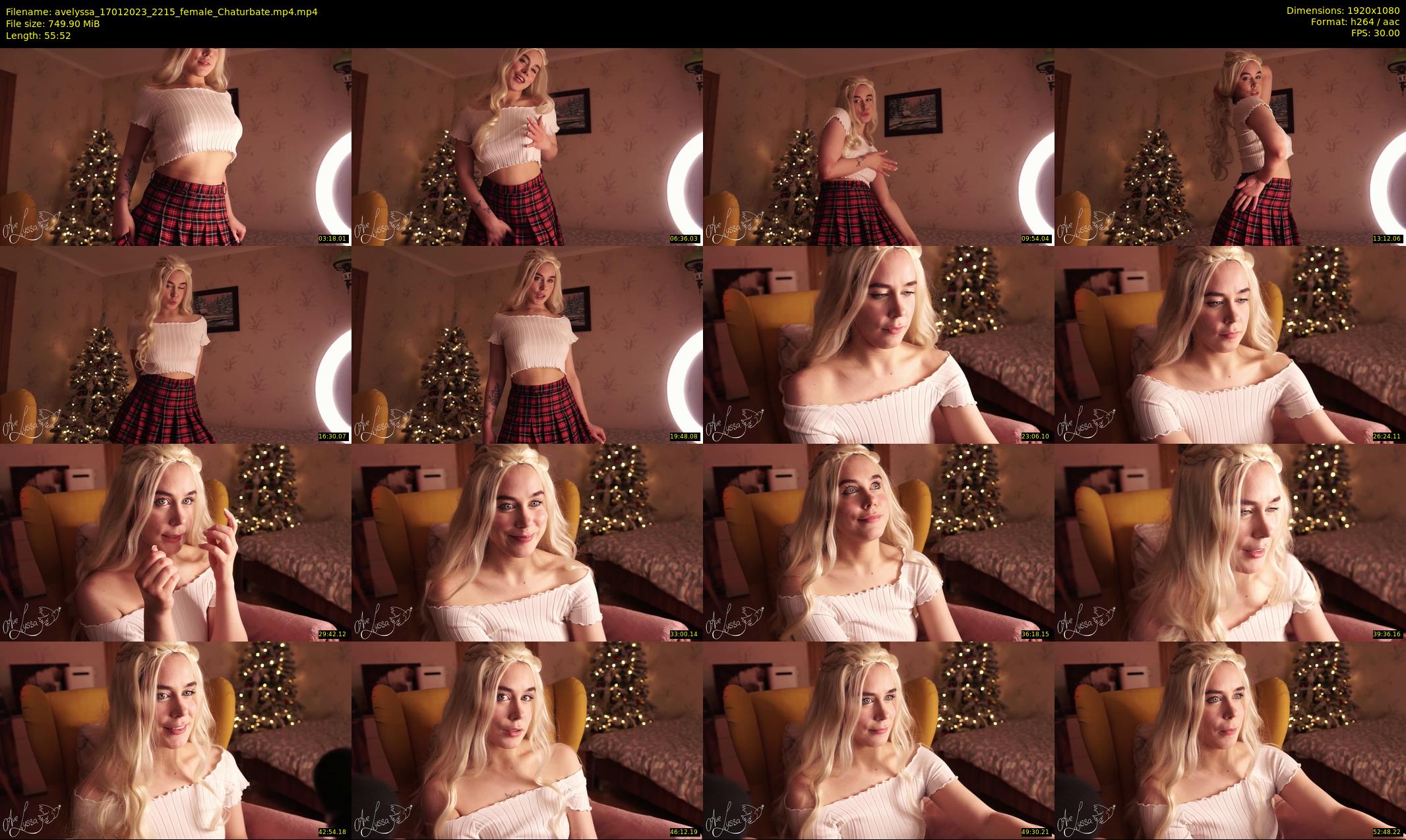 avelyssa — 56 minute Chaturbate female cam show recording, 1080p, Jan 17, 2023