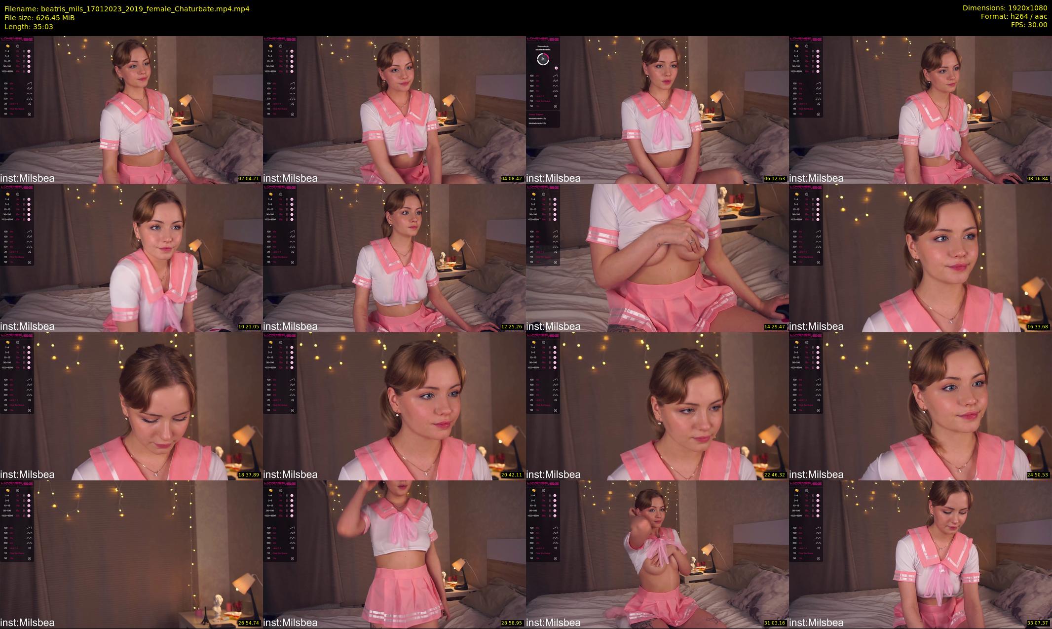 beatris_mils — 36 minute Chaturbate female cam show recording, 1080p, Jan 17, 2023