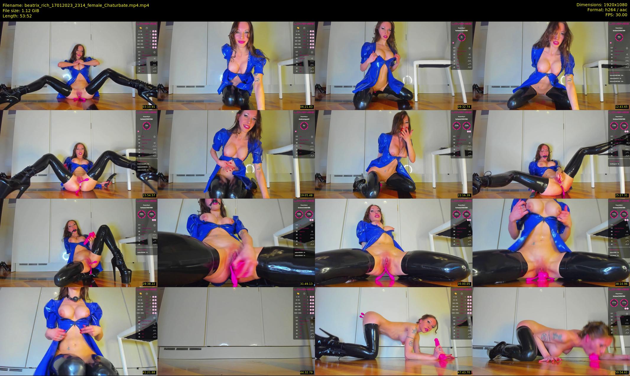 beatrix_rich — 54 minute Chaturbate female cam show recording, 1080p, Jan 17, 2023