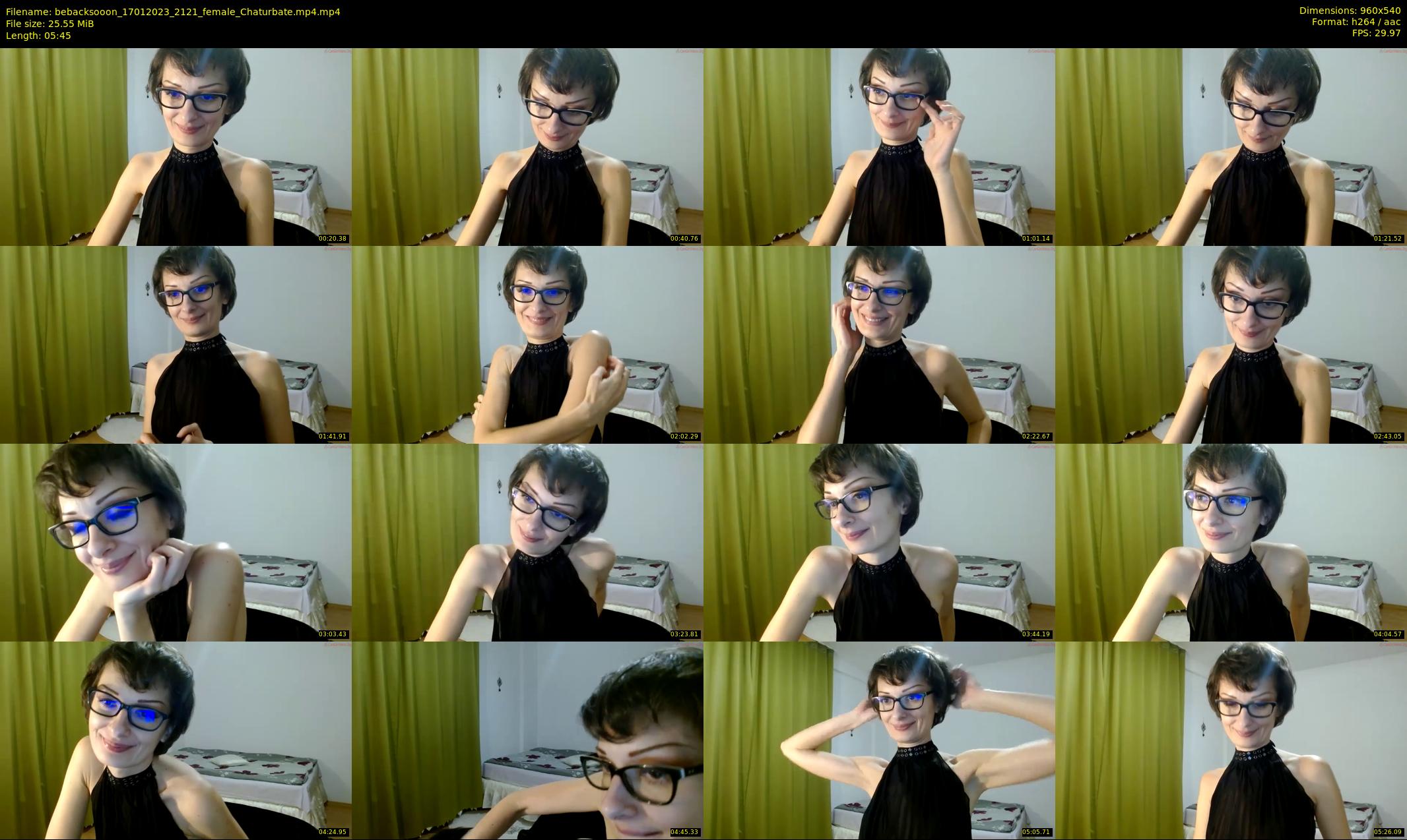bebacksooon — 6 minute Chaturbate female cam show recording, 480p, Jan 17, 2023