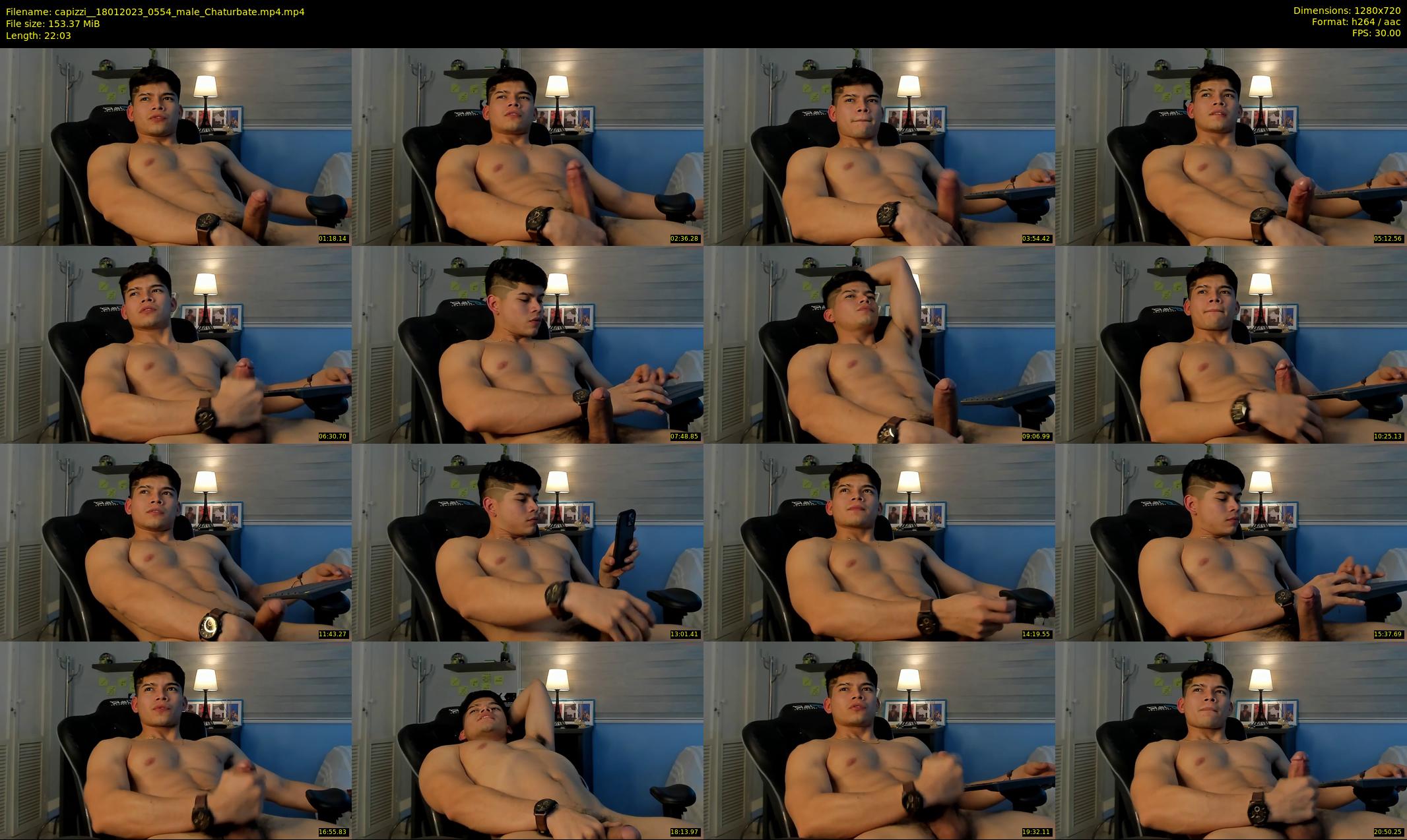 capizzi_ — 23 minute Chaturbate male cam show recording, 720p, Jan 18, 2023
