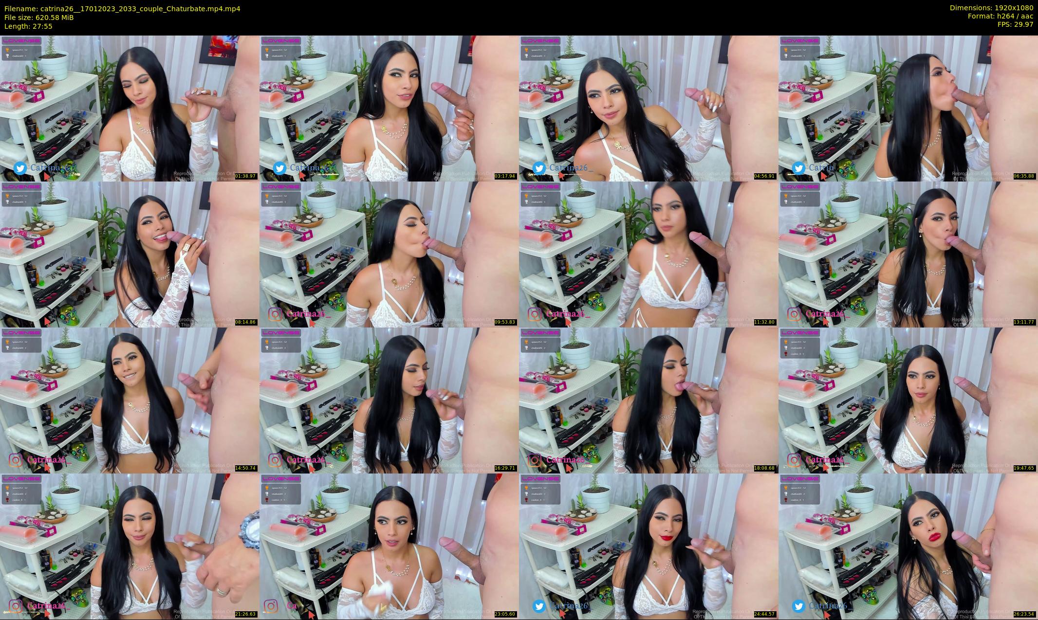 catrina26_ — 28 minute Chaturbate couple cam show recording, 1080p, Jan 17, 2023