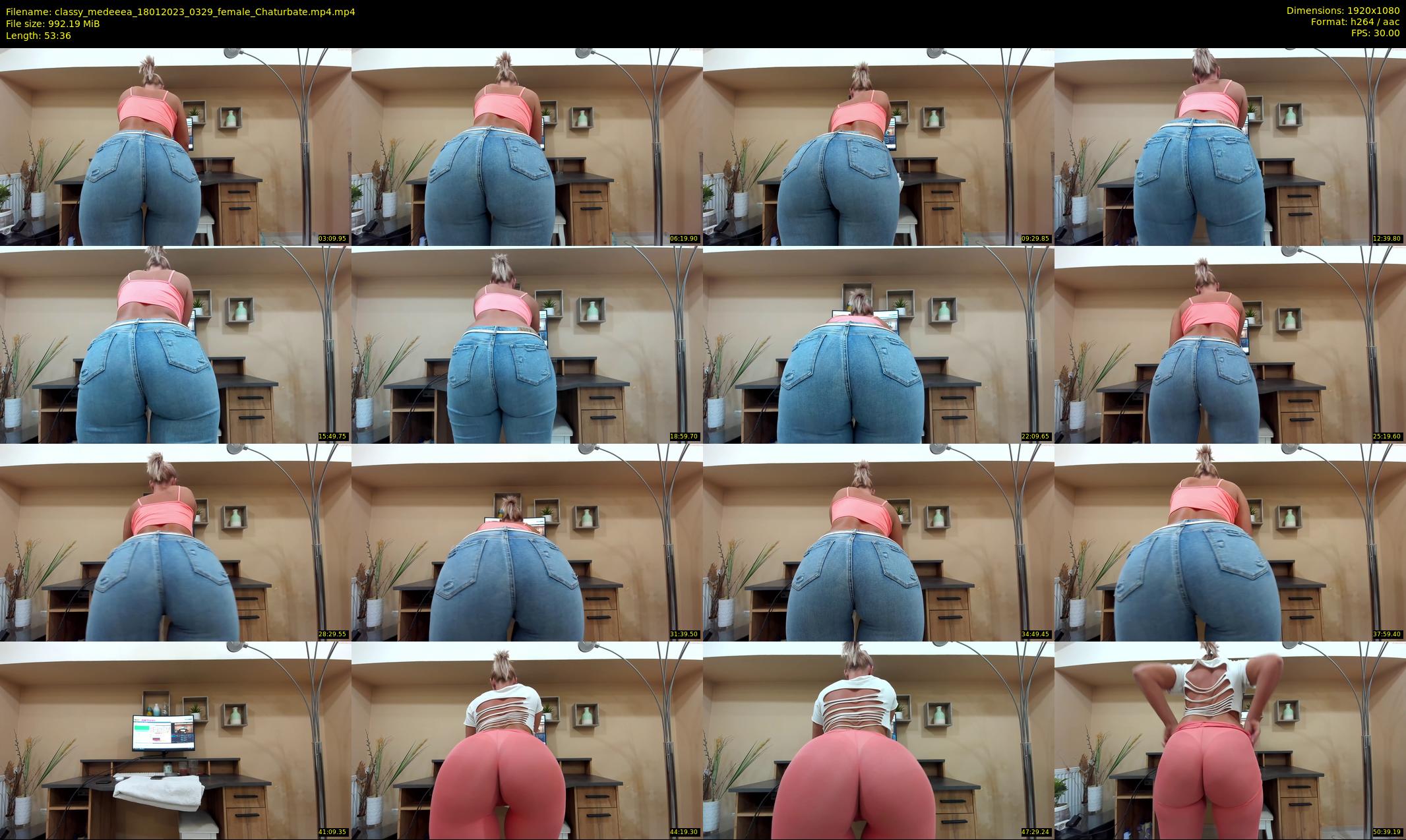 classy_medeeea — 54 minute Chaturbate female cam show recording, 1080p, Jan 18, 2023