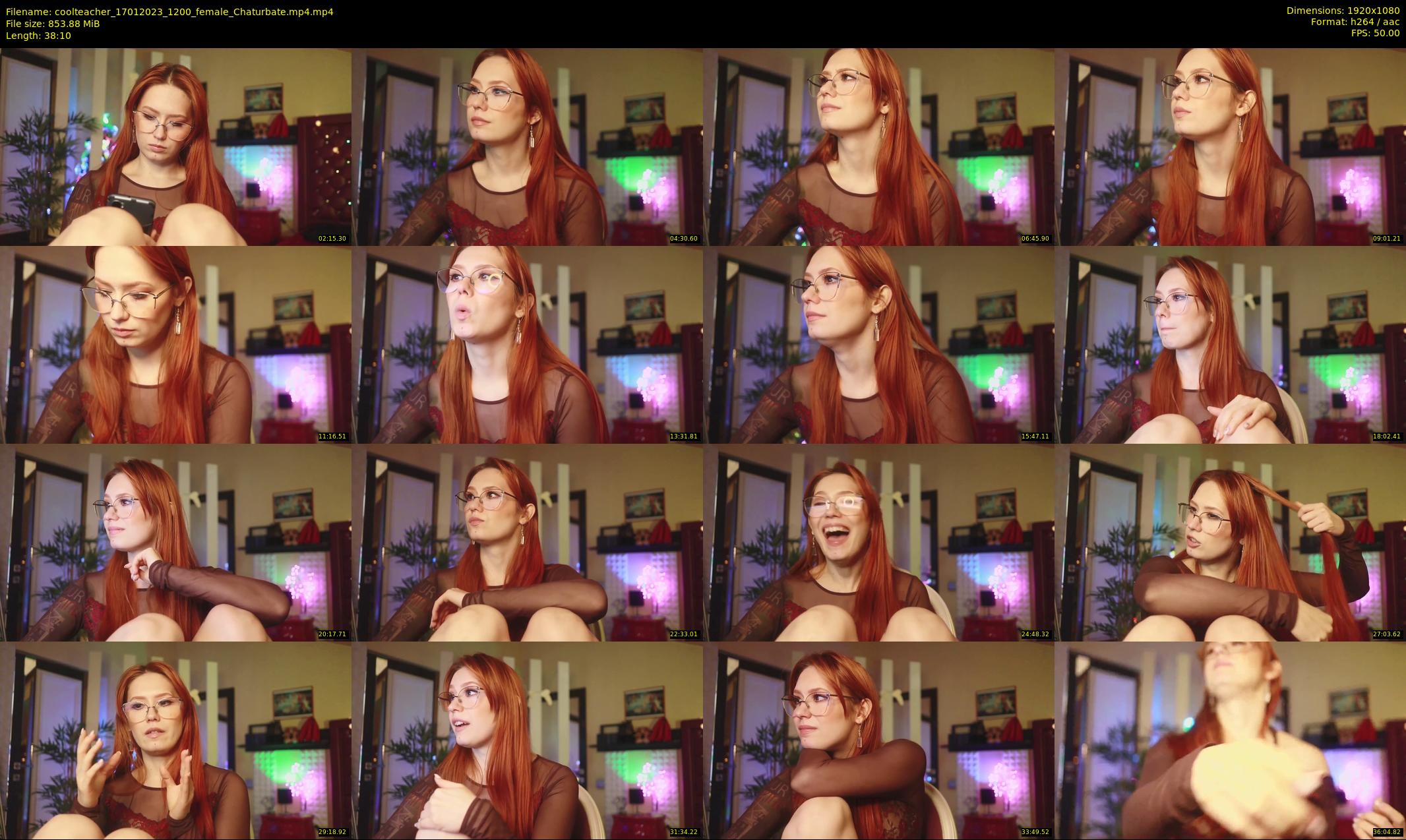 coolteacher — 39 minute Chaturbate female cam show recording, 1080p, Jan 17, 2023