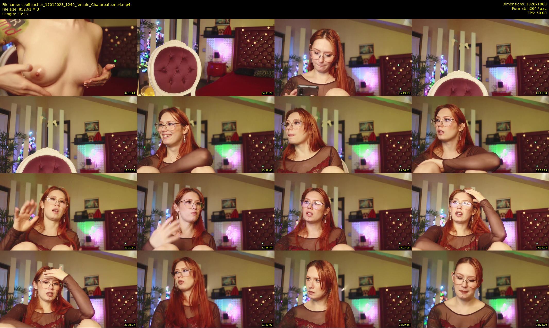 coolteacher — 39 minute Chaturbate female cam show recording, 1080p, Jan 17, 2023