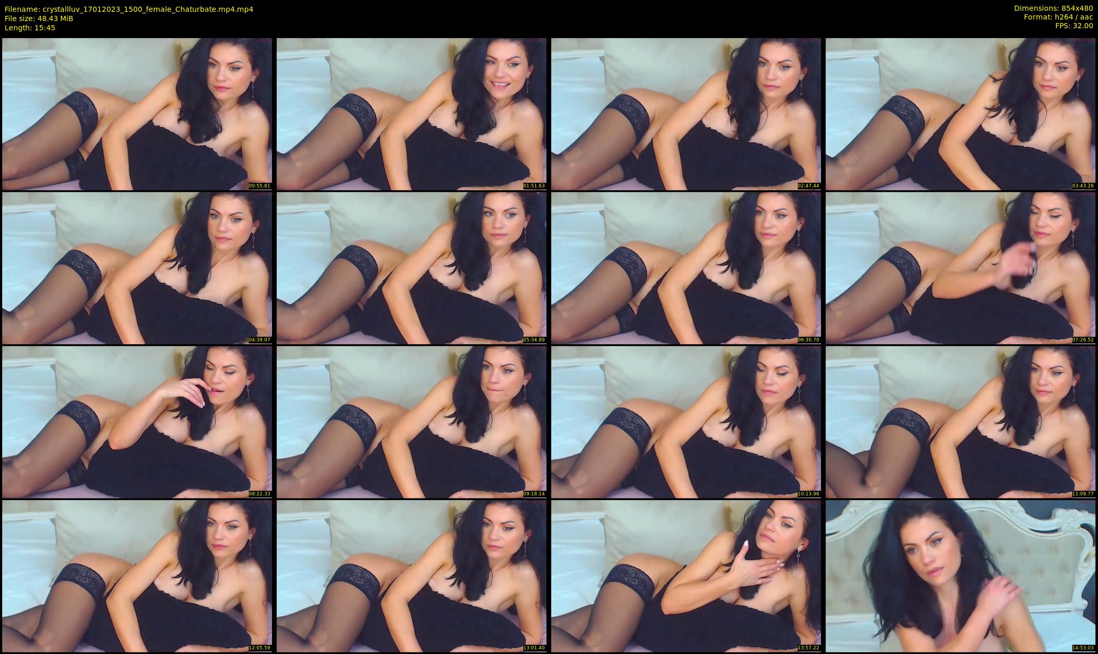 crystallluv — 16 minute Chaturbate female cam show recording, 480p, Jan 17, 2023
