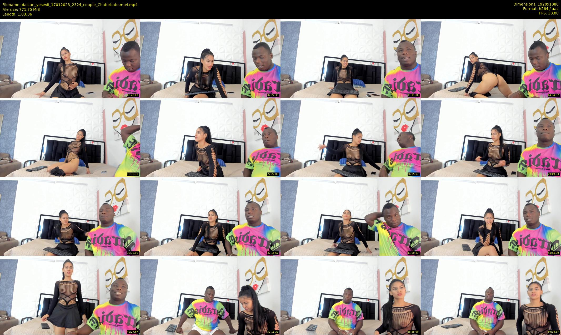dastan_yesevii — 64 minute Chaturbate couple cam show recording, 1080p, Jan 17, 2023