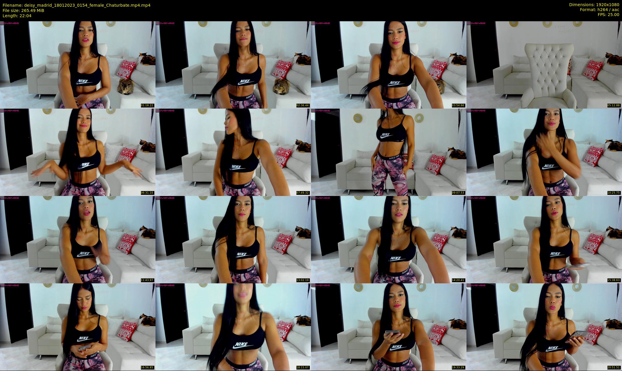 deisy_madrid — 23 minute Chaturbate female cam show recording, 1080p, Jan 18, 2023