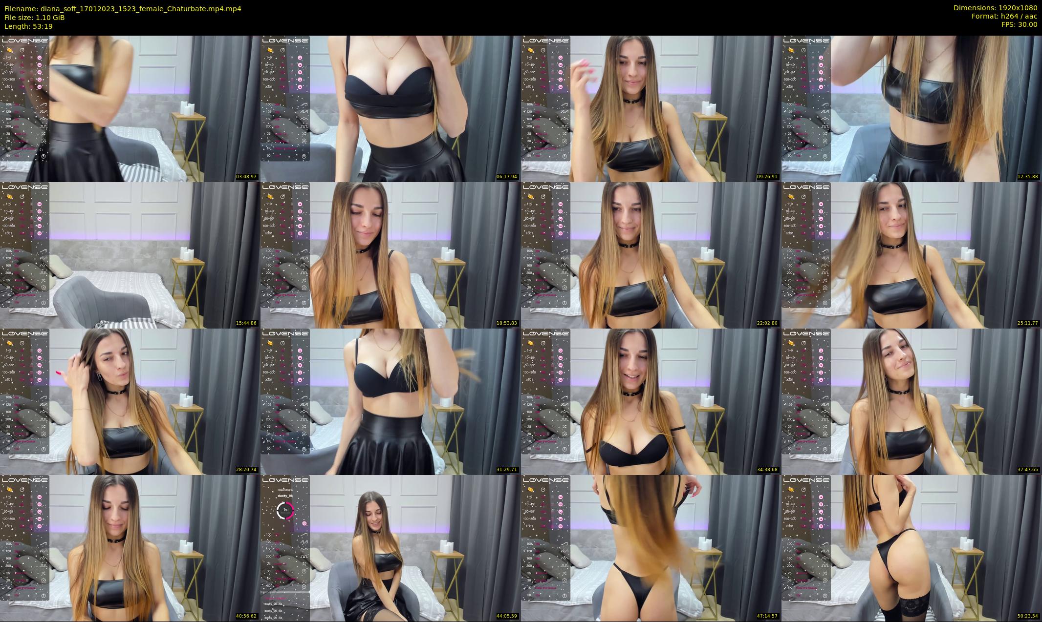 diana_soft — 54 minute Chaturbate female cam show recording, 1080p, Jan 17, 2023