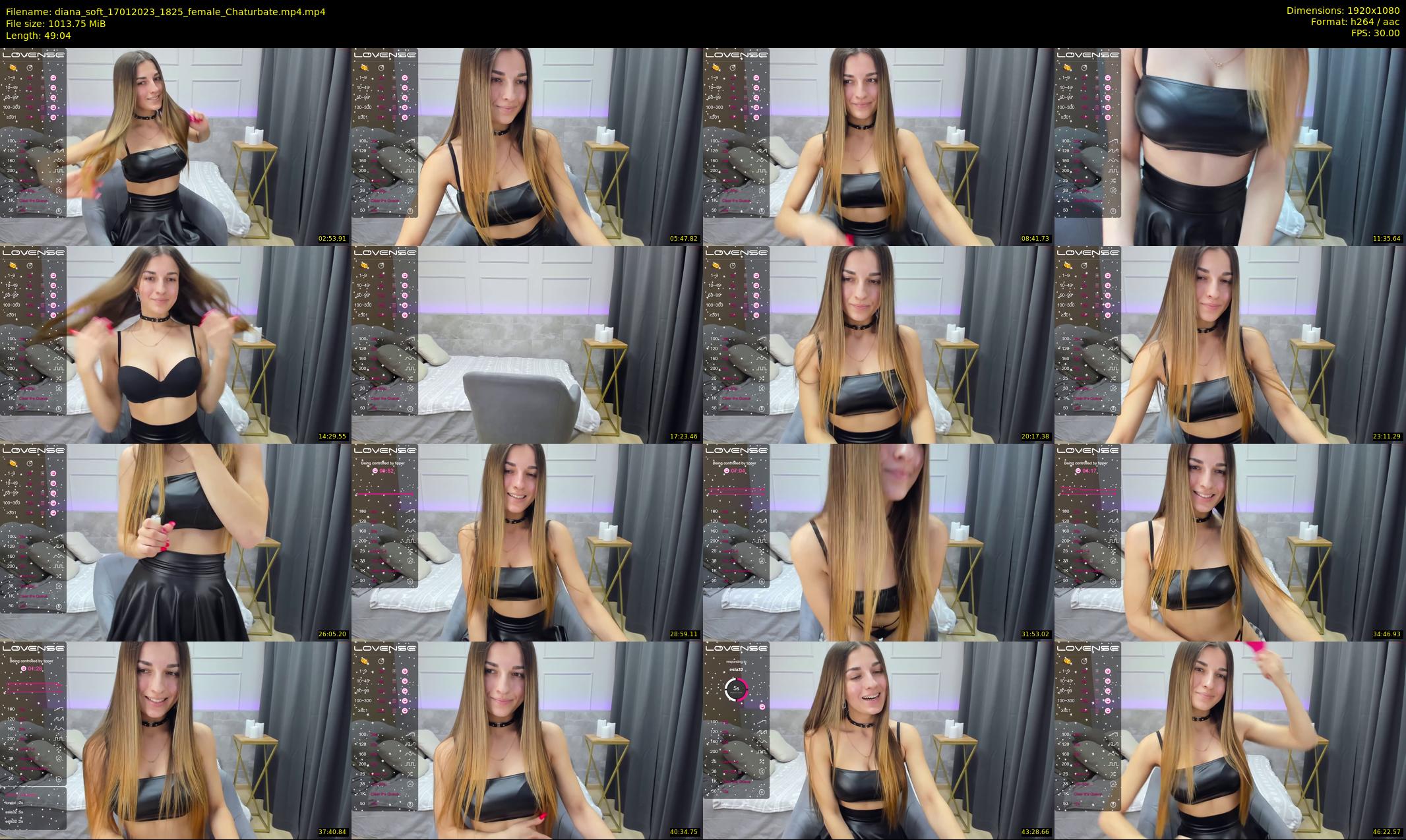 diana_soft — 50 minute Chaturbate female cam show recording, 1080p, Jan 17, 2023