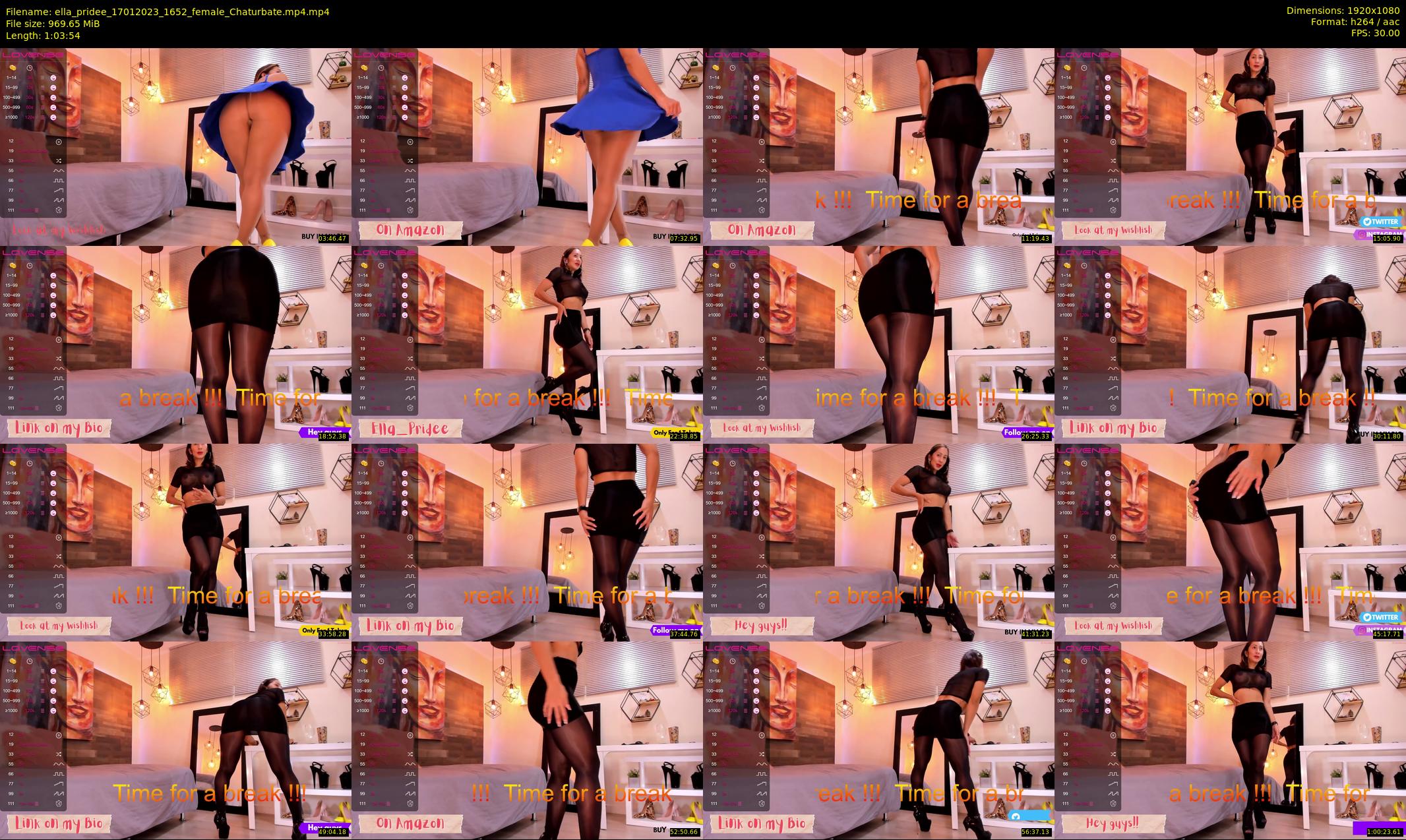 ella_pridee — 64 minute Chaturbate female cam show recording, 1080p, Jan 17, 2023