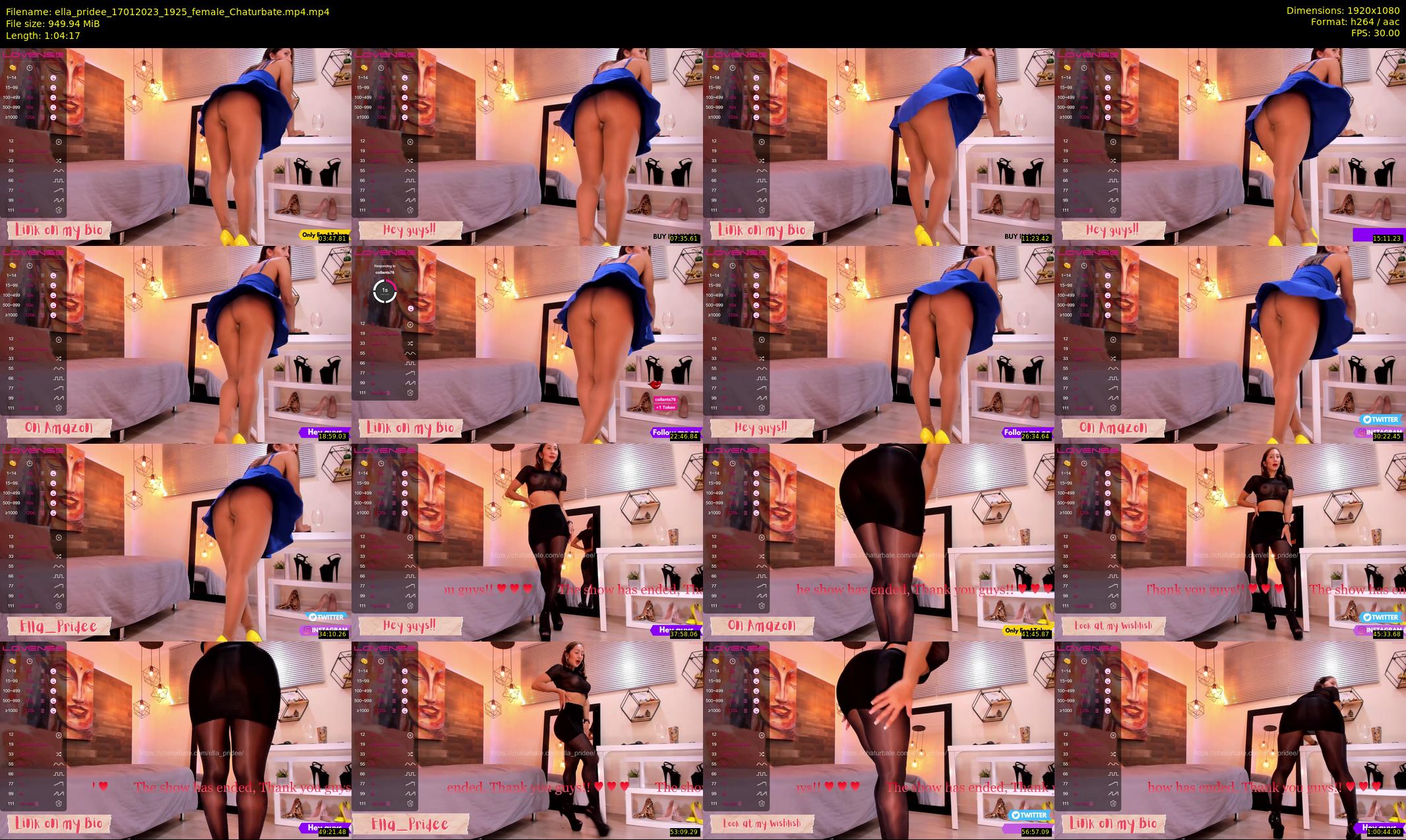 ella_pridee — 65 minute Chaturbate female cam show recording, 1080p, Jan 17, 2023
