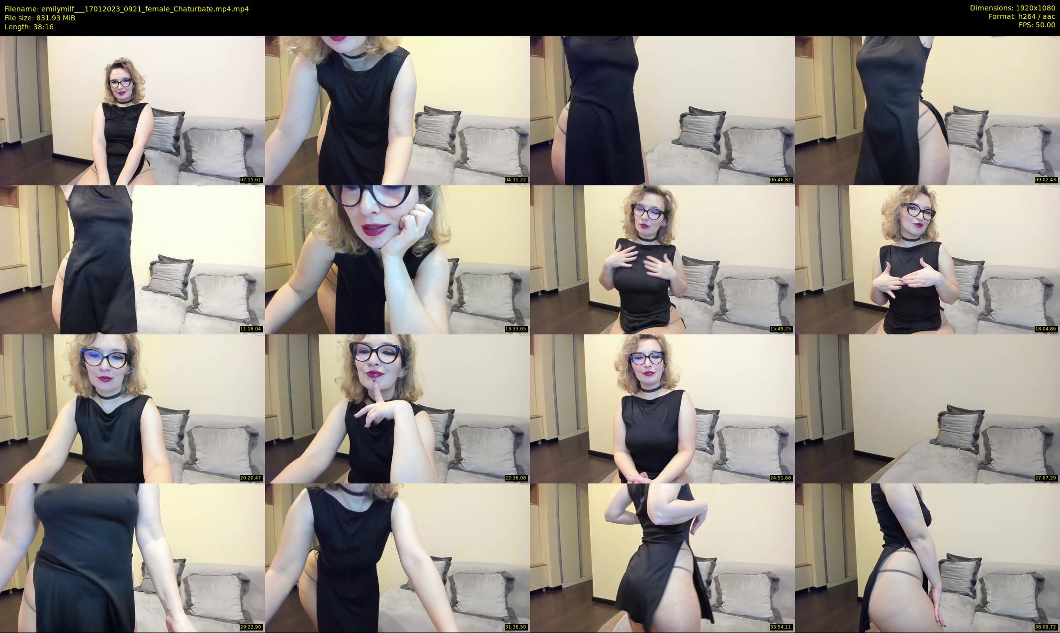 emilymilf__ — 39 minute Chaturbate female cam show recording, 1080p, Jan 17, 2023