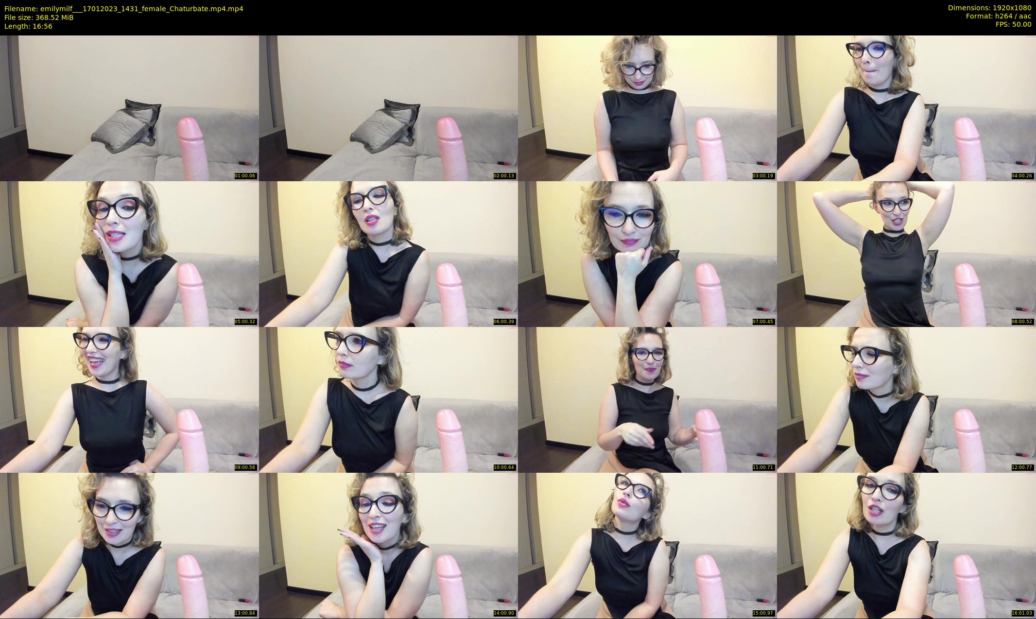 emilymilf__ — 17 minute Chaturbate female cam show recording, 1080p, Jan 17, 2023