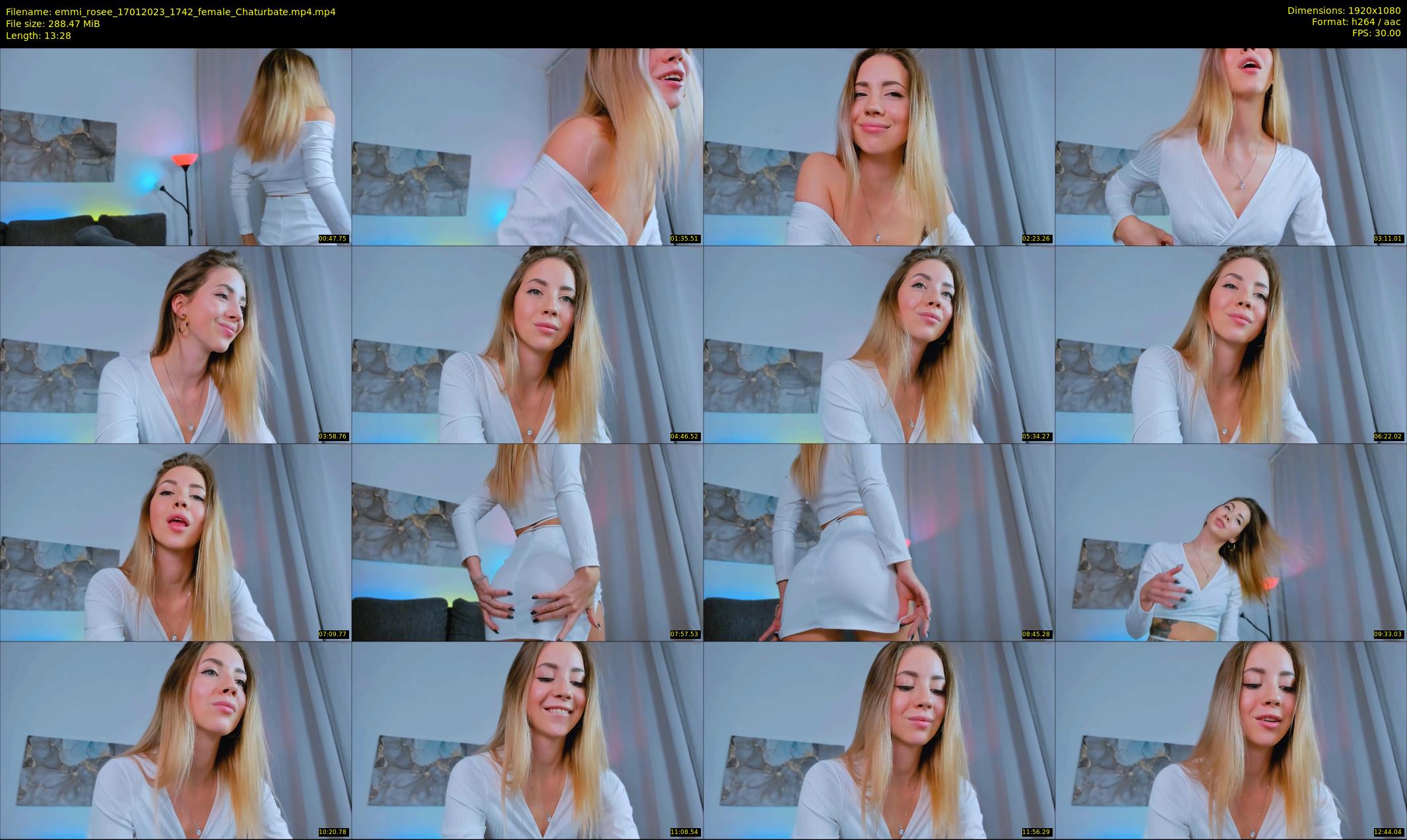 emmi_rosee — 14 minute Chaturbate female cam show recording, 1080p, Jan 17, 2023