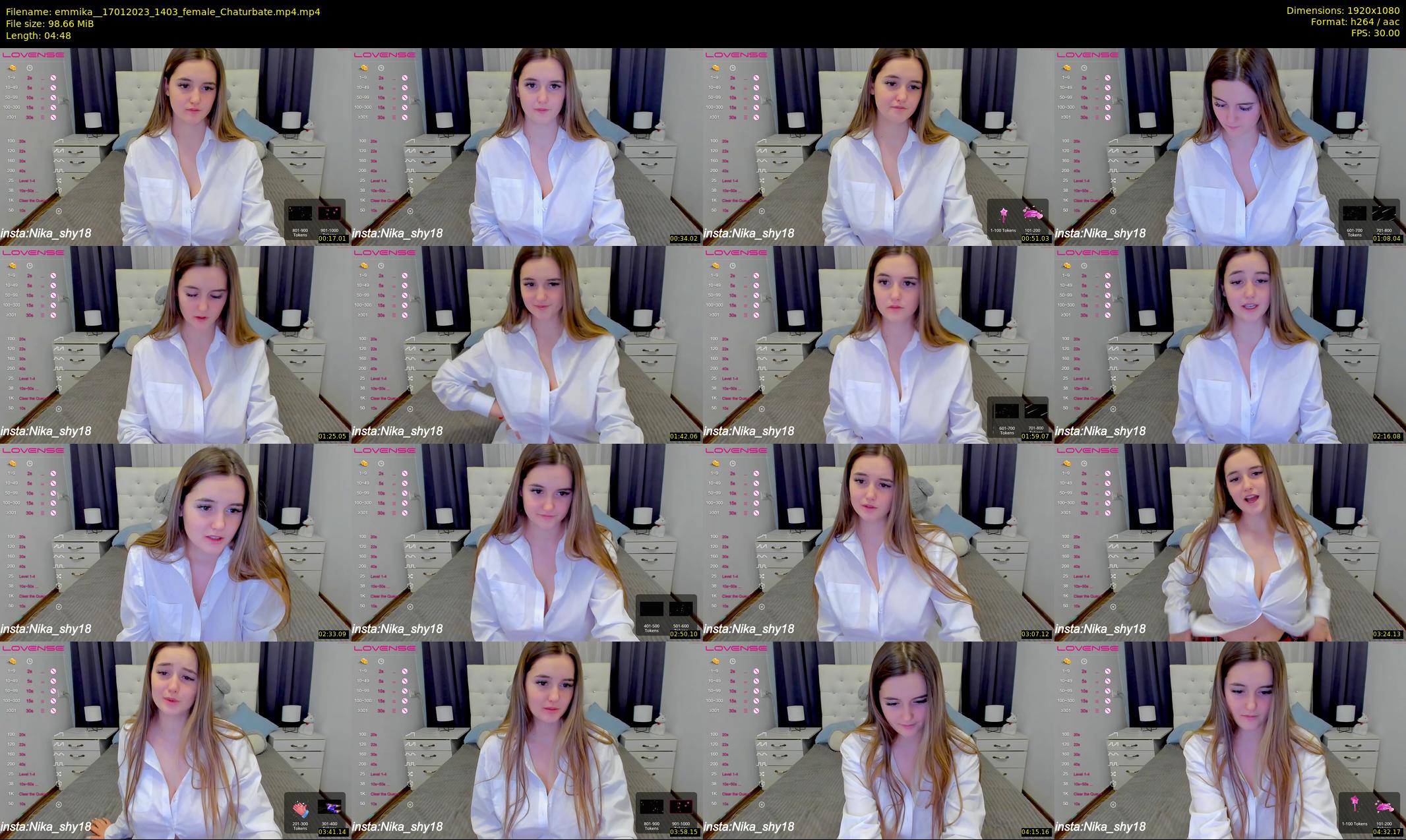 emmika_ — 5 minute Chaturbate female cam show recording, 1080p, Jan 17, 2023
