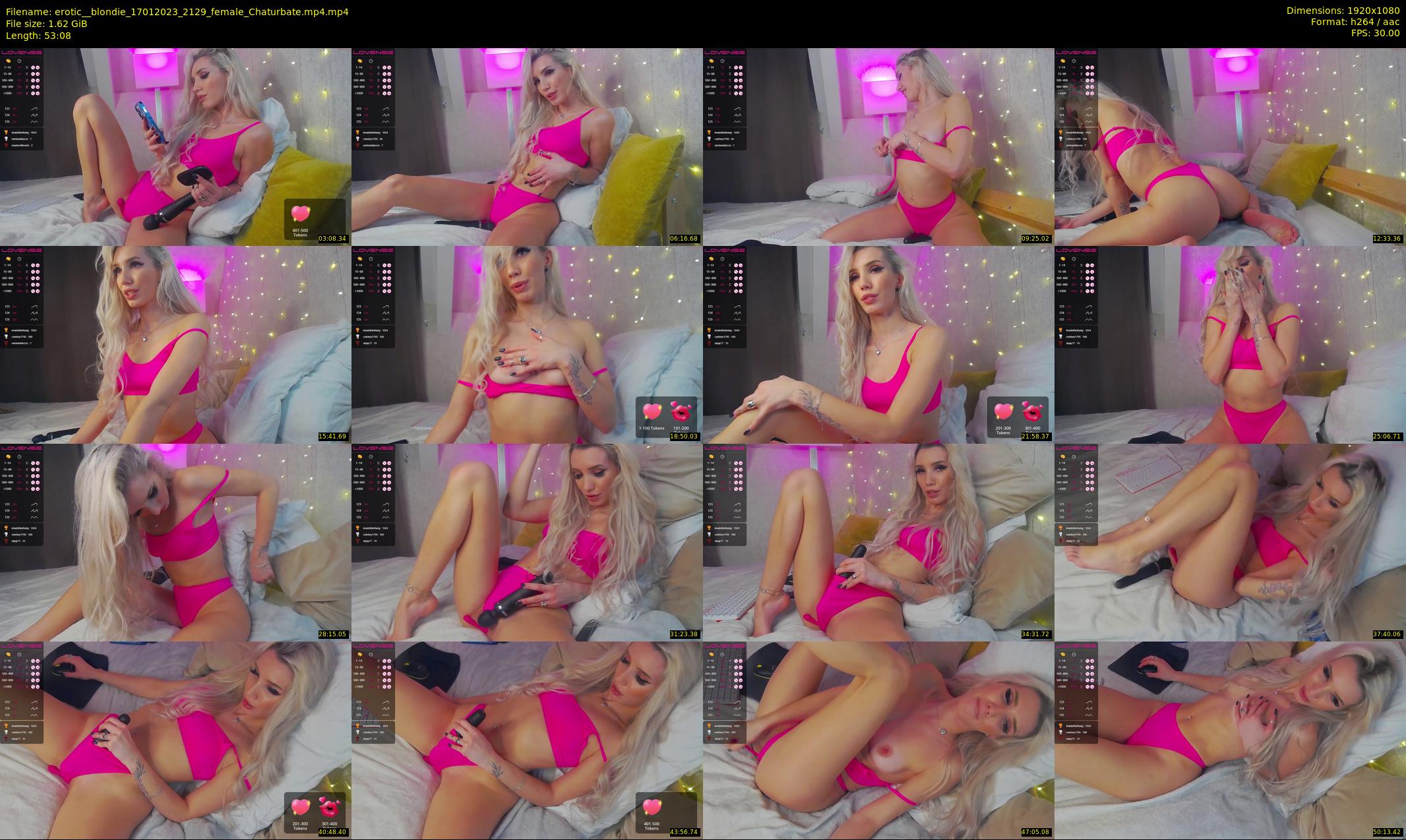 erotic__blondie — 54 minute Chaturbate female cam show recording, 1080p, Jan 17, 2023