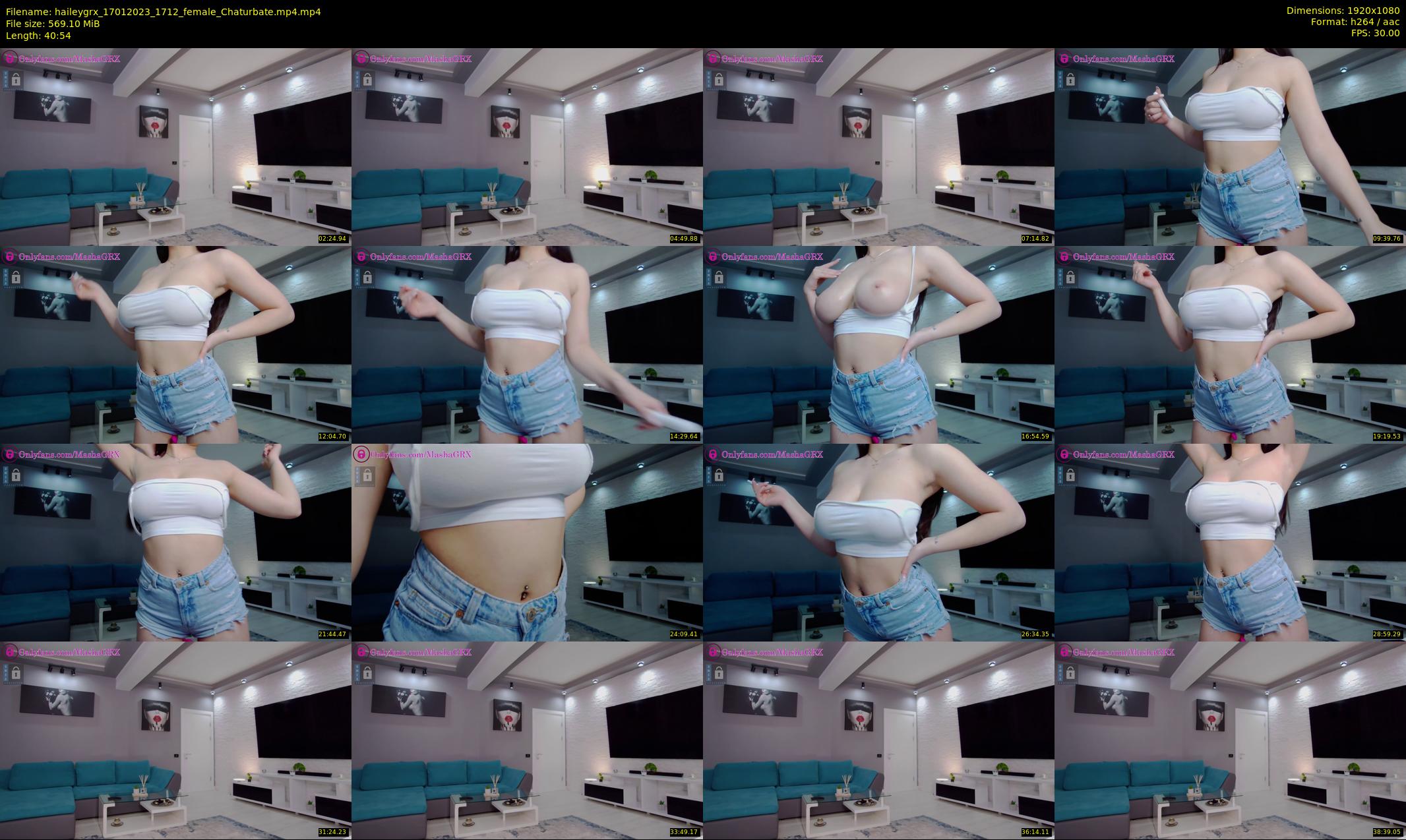 haileygrx — 41 minute Chaturbate female cam show recording, 1080p, Jan 17, 2023