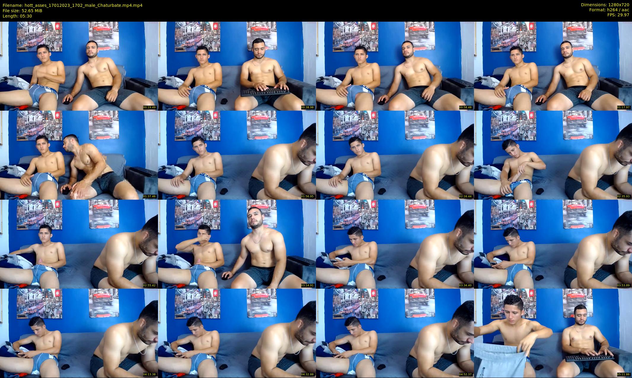 hott_asses — 6 minute Chaturbate male cam show recording, 720p, Jan 17, 2023