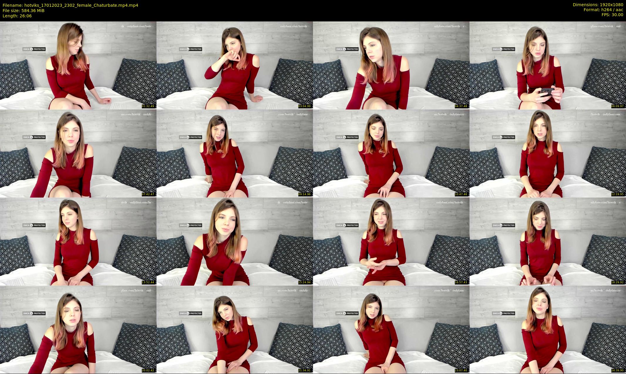 hotviks — 27 minute Chaturbate female cam show recording, 1080p, Jan 17, 2023