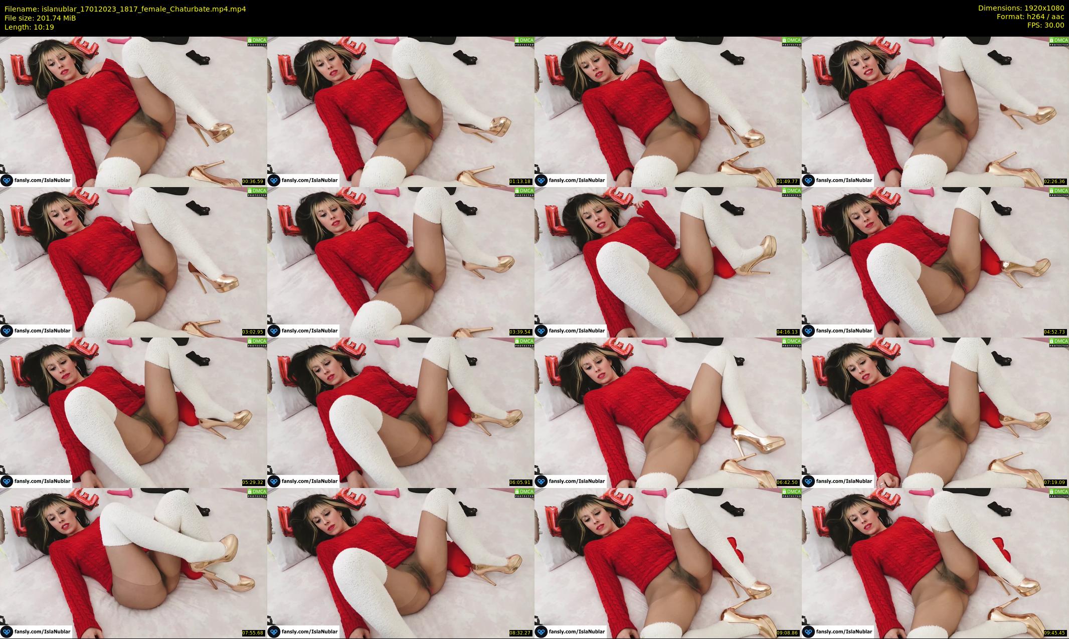 islanublar — 11 minute Chaturbate female cam show recording, 1080p, Jan 17, 2023