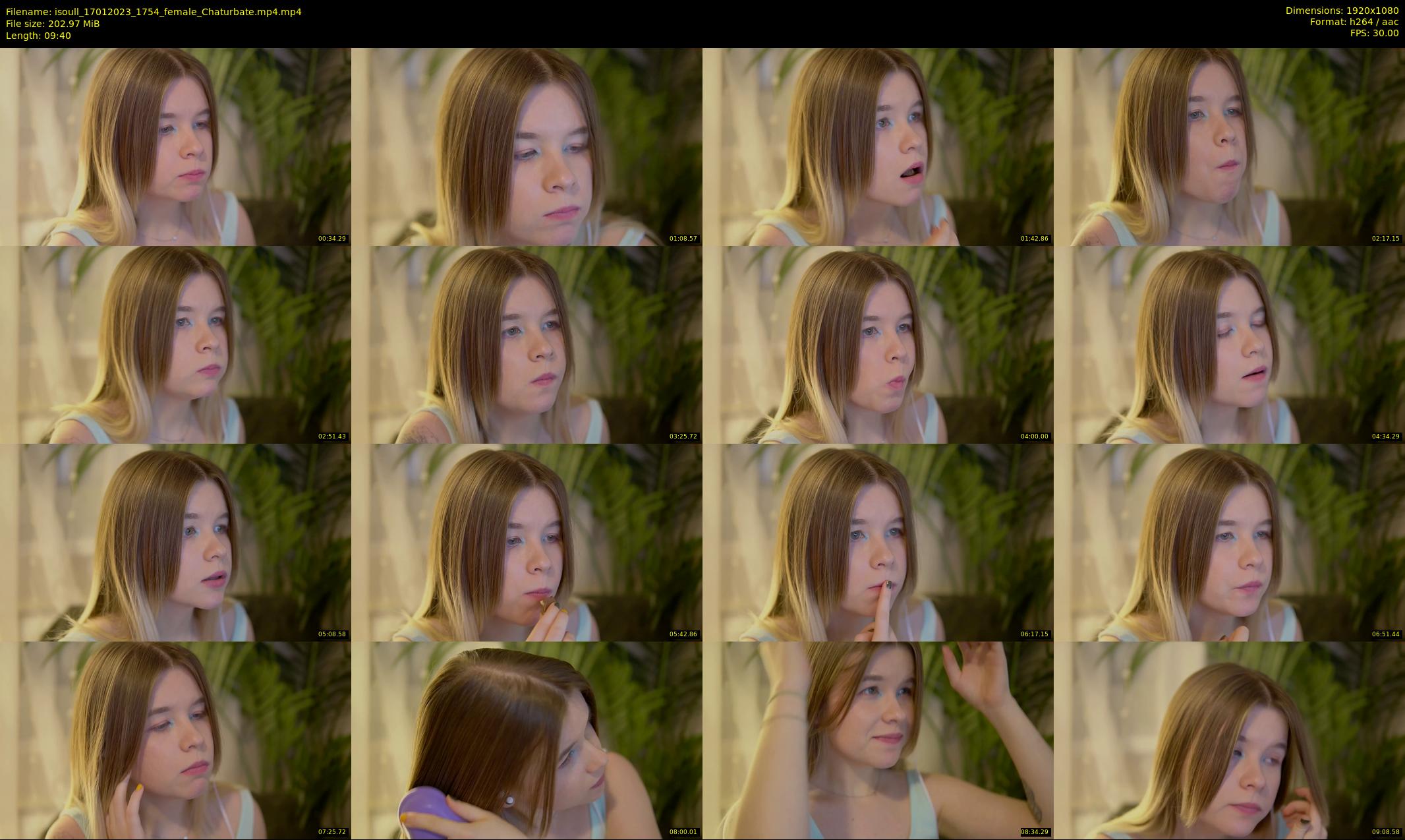 isoull — 10 minute Chaturbate female cam show recording, 1080p, Jan 17, 2023