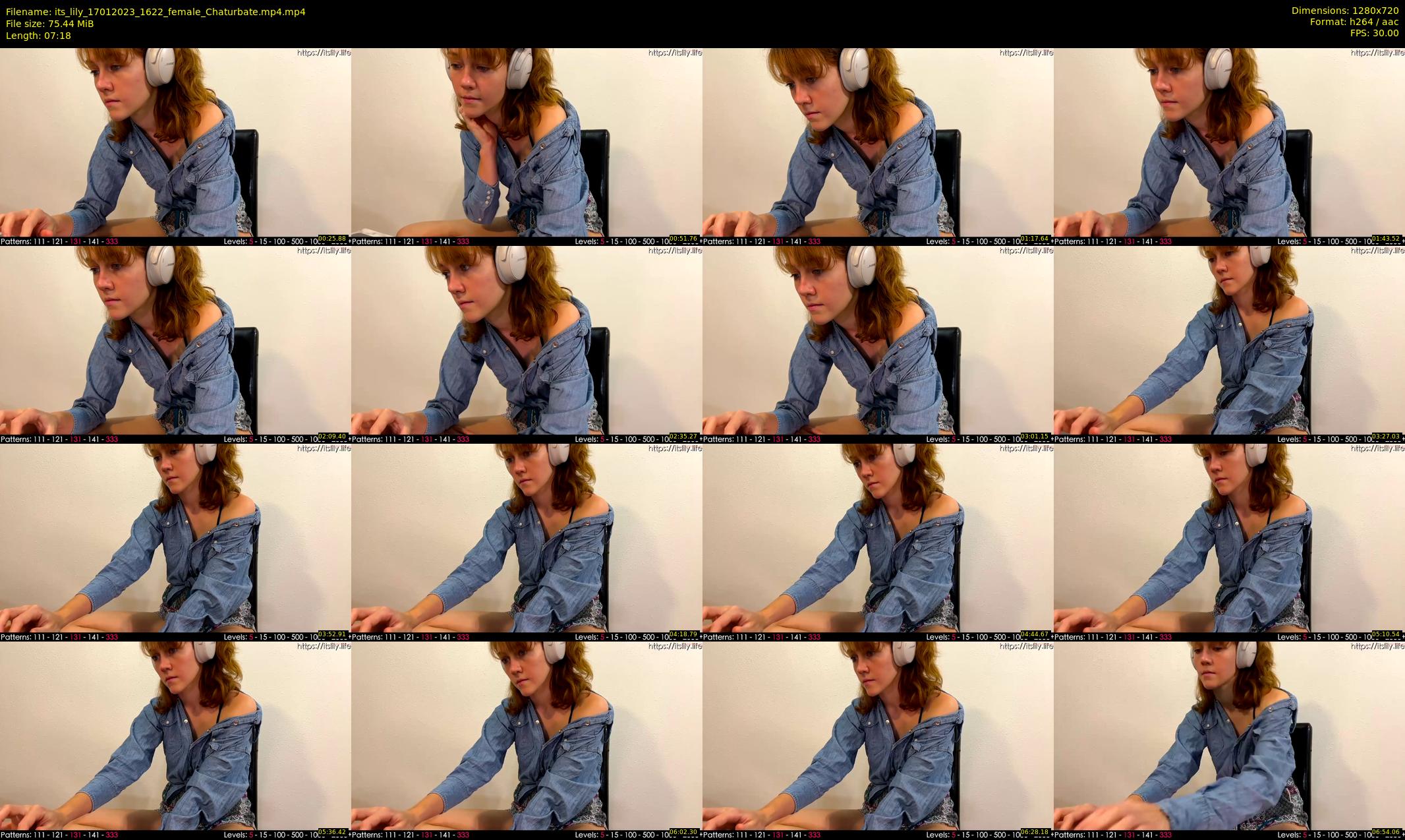 its_lily — 8 minute Chaturbate female cam show recording, 720p, Jan 17, 2023