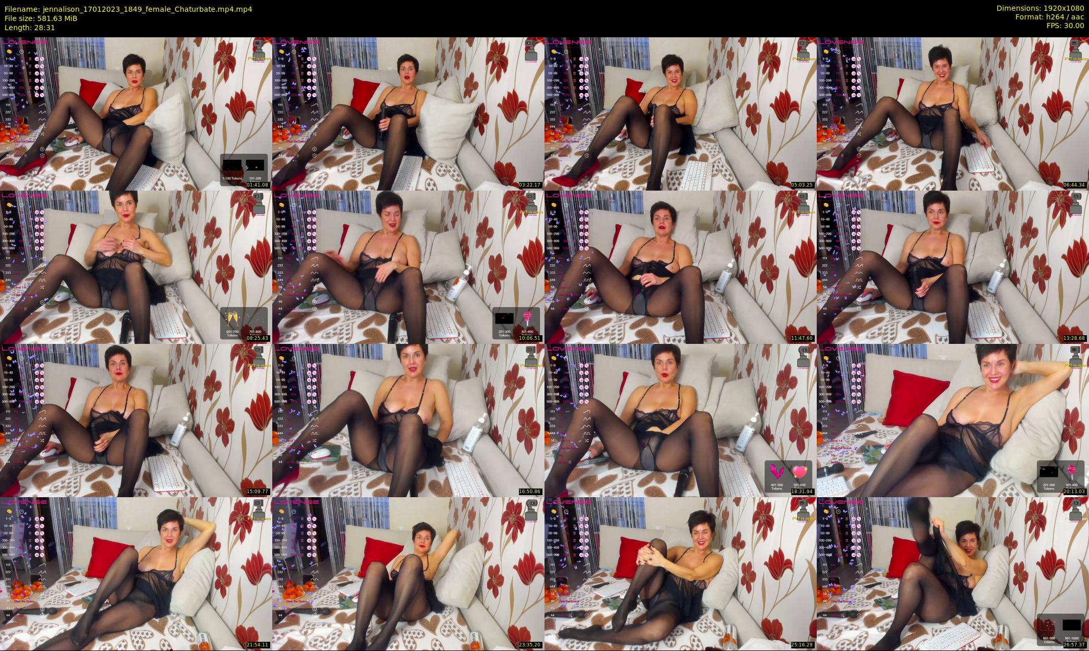 jennalison — 29 minute Chaturbate female cam show recording, 1080p, Jan 17, 2023