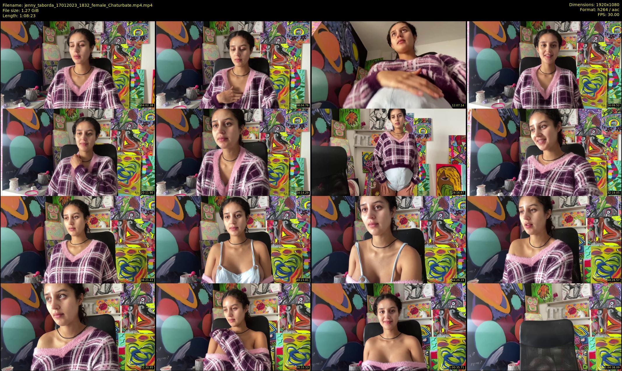 jenny_taborda — 69 minute Chaturbate female cam show recording, 1080p, Jan 17, 2023