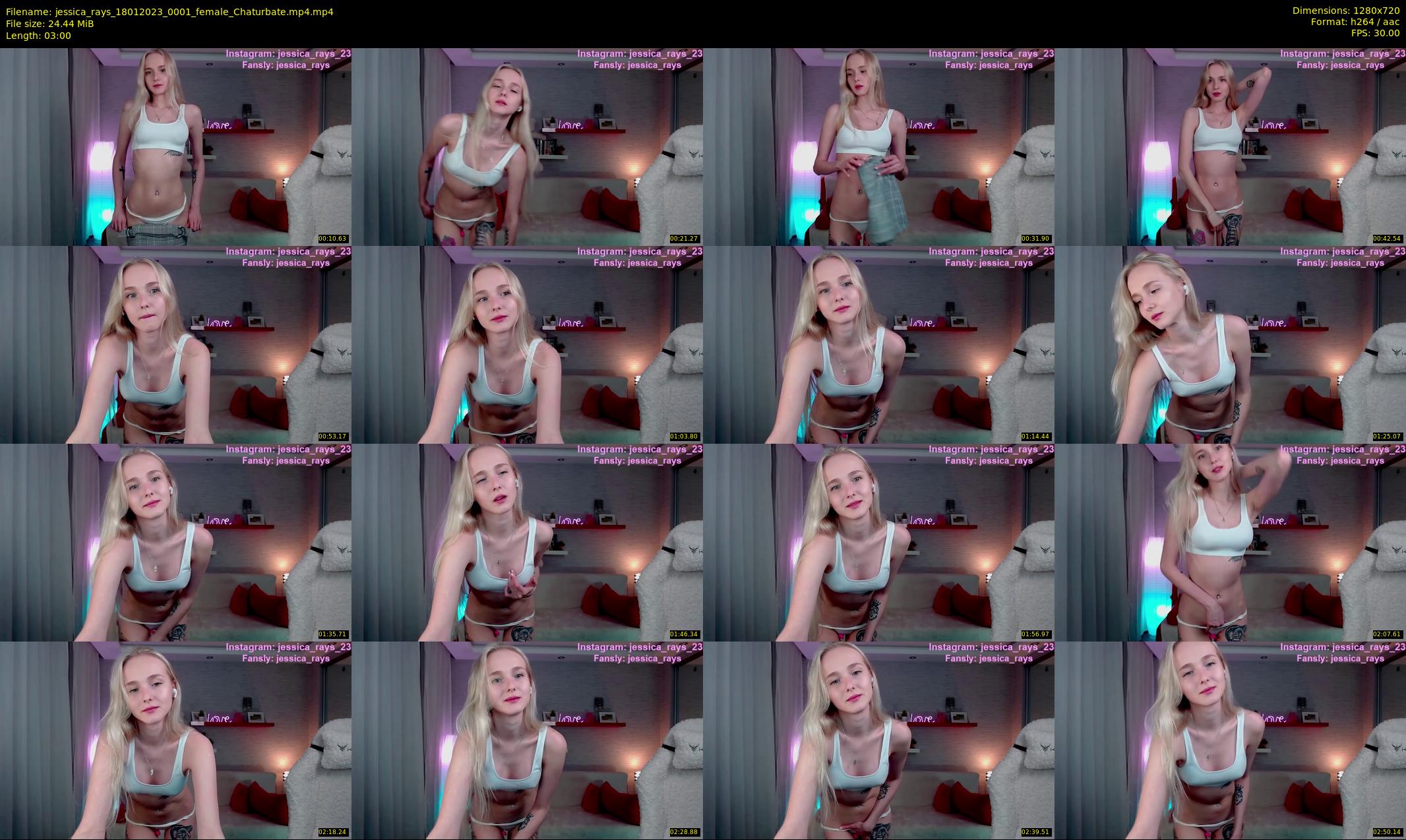 jessica_rays — 3 minute Chaturbate couple cam show recording, 720p, Jan 18, 2023