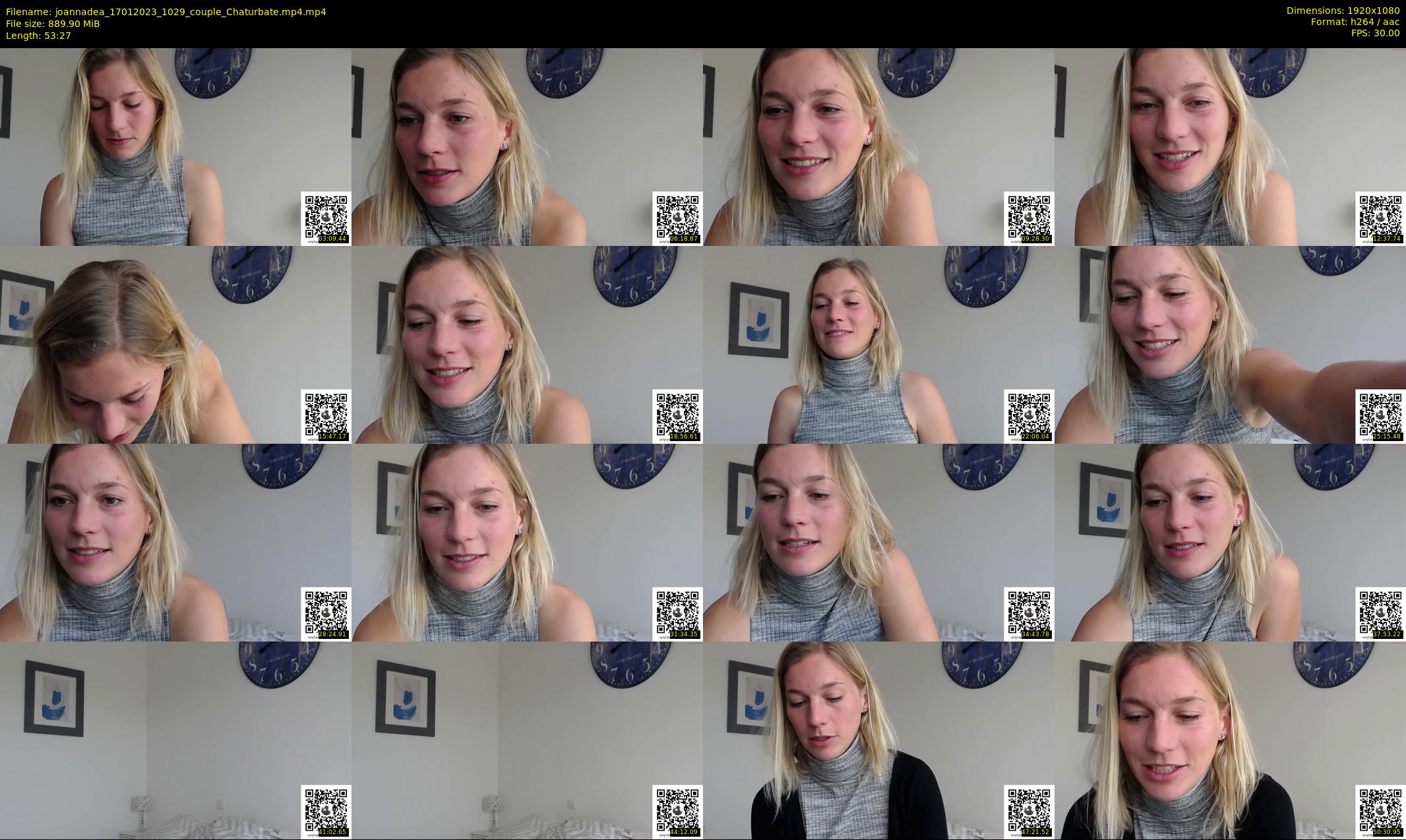 joannadea — 54 minute Chaturbate female cam show recording, 1080p, Jan 17, 2023