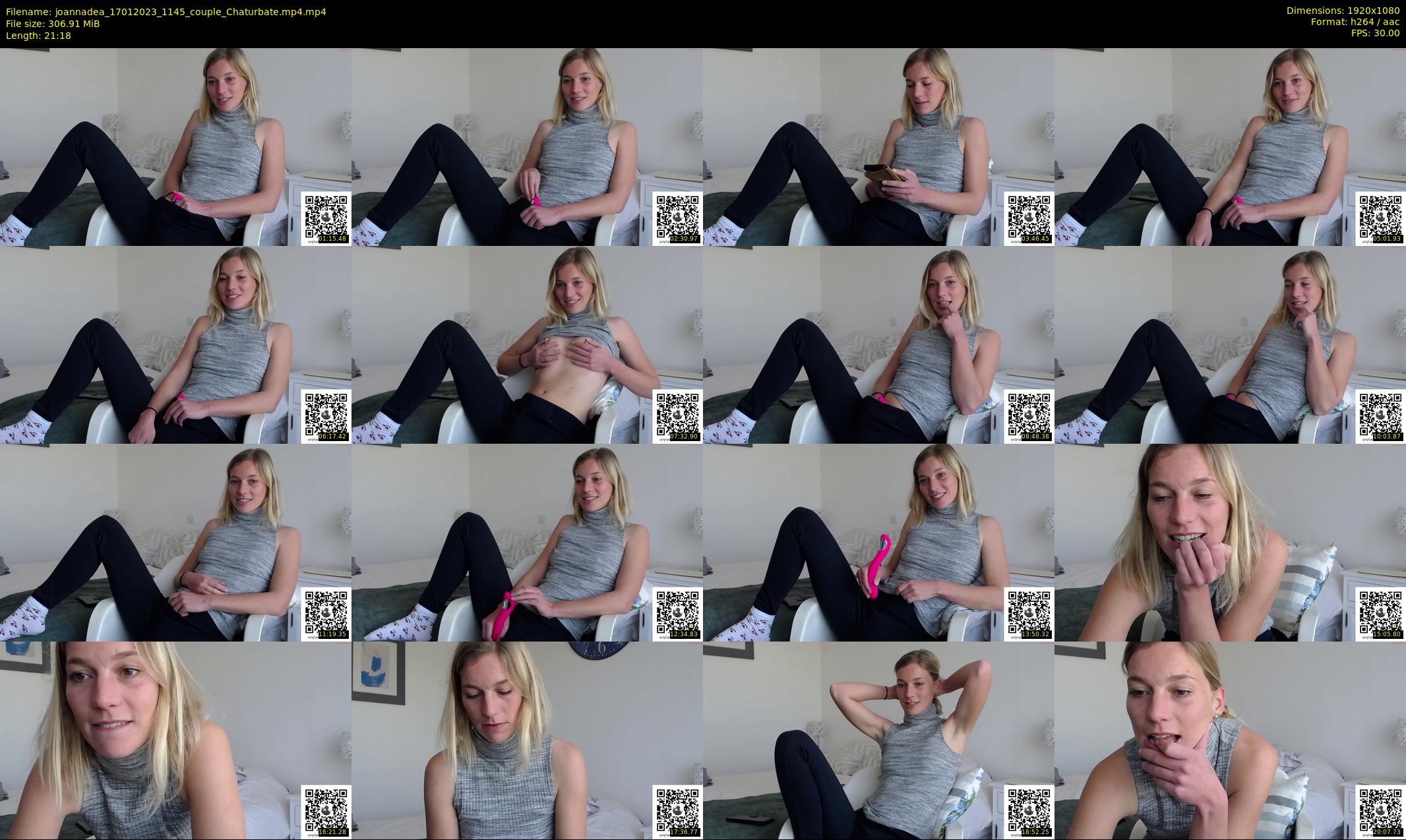 joannadea — 22 minute Chaturbate female cam show recording, 1080p, Jan 17, 2023