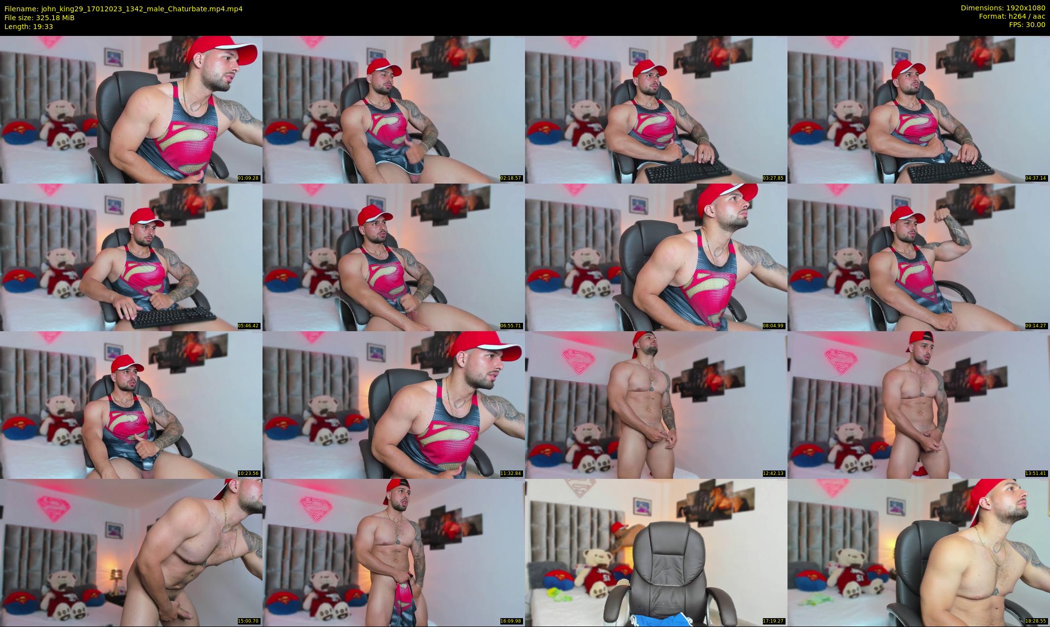 john_king29 — 20 minute Chaturbate male cam show recording, 1080p, Jan 17, 2023