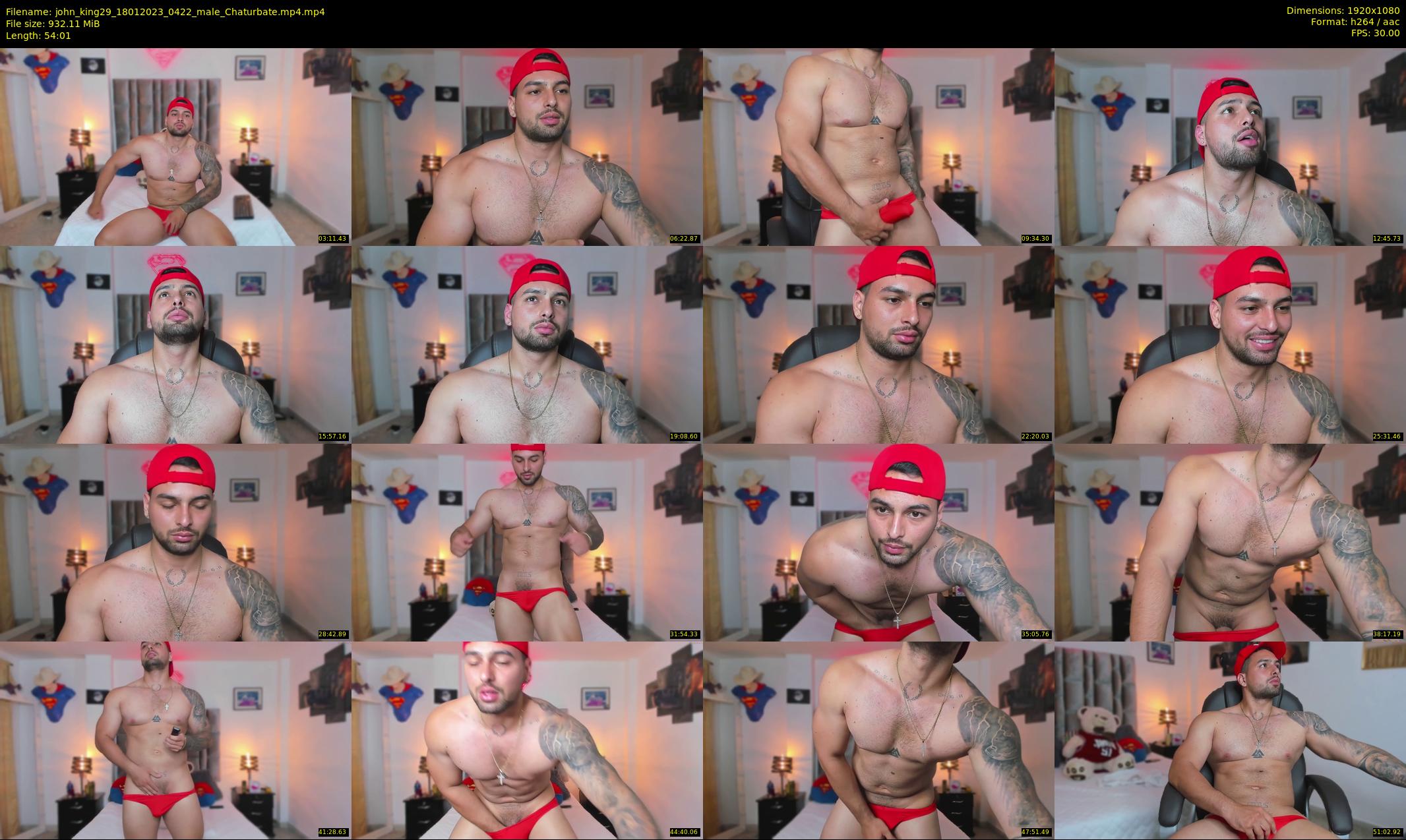 john_king29 — 55 minute Chaturbate male cam show recording, 1080p, Jan 18, 2023