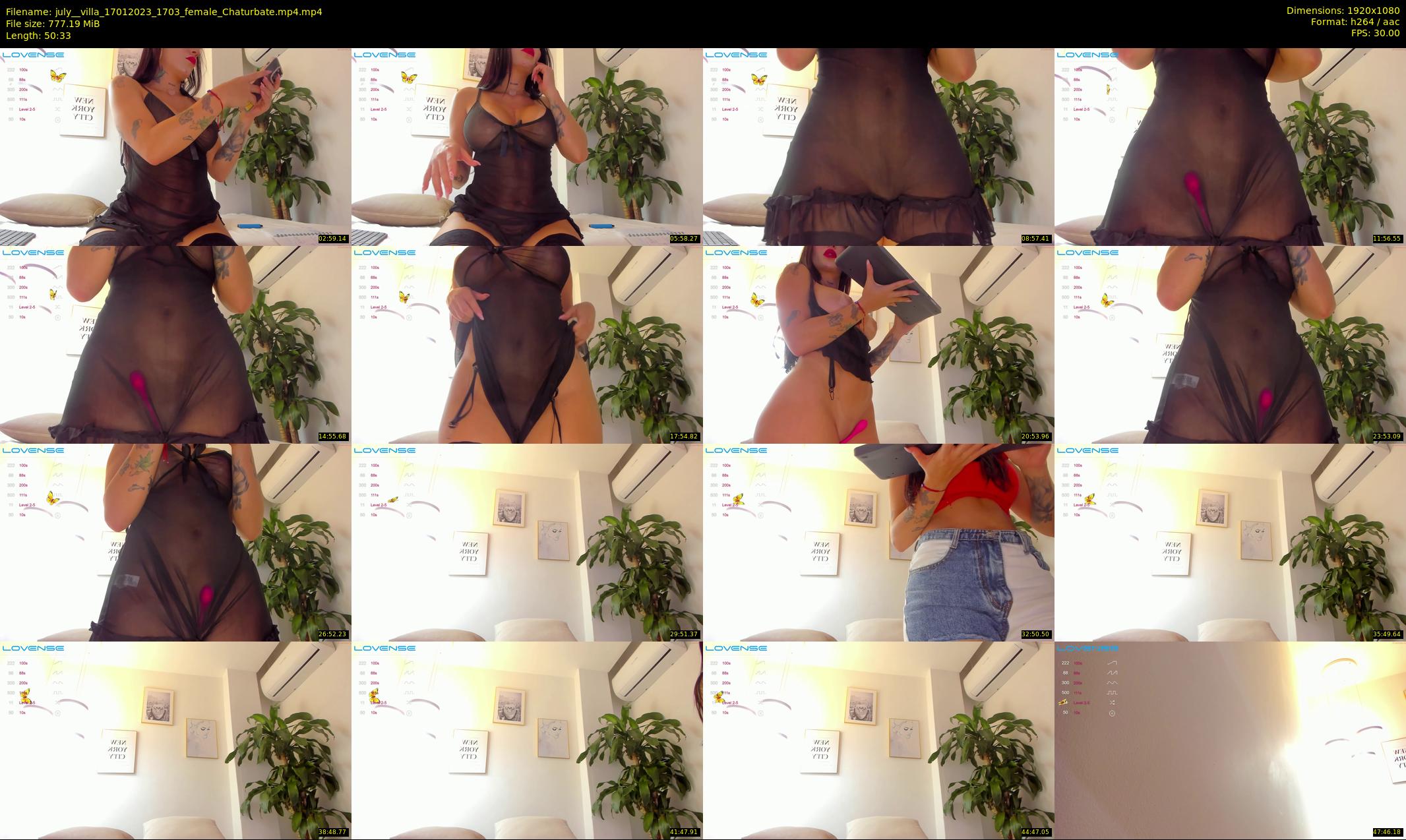 july__villa — 51 minute Chaturbate female cam show recording, 1080p, Jan 17, 2023