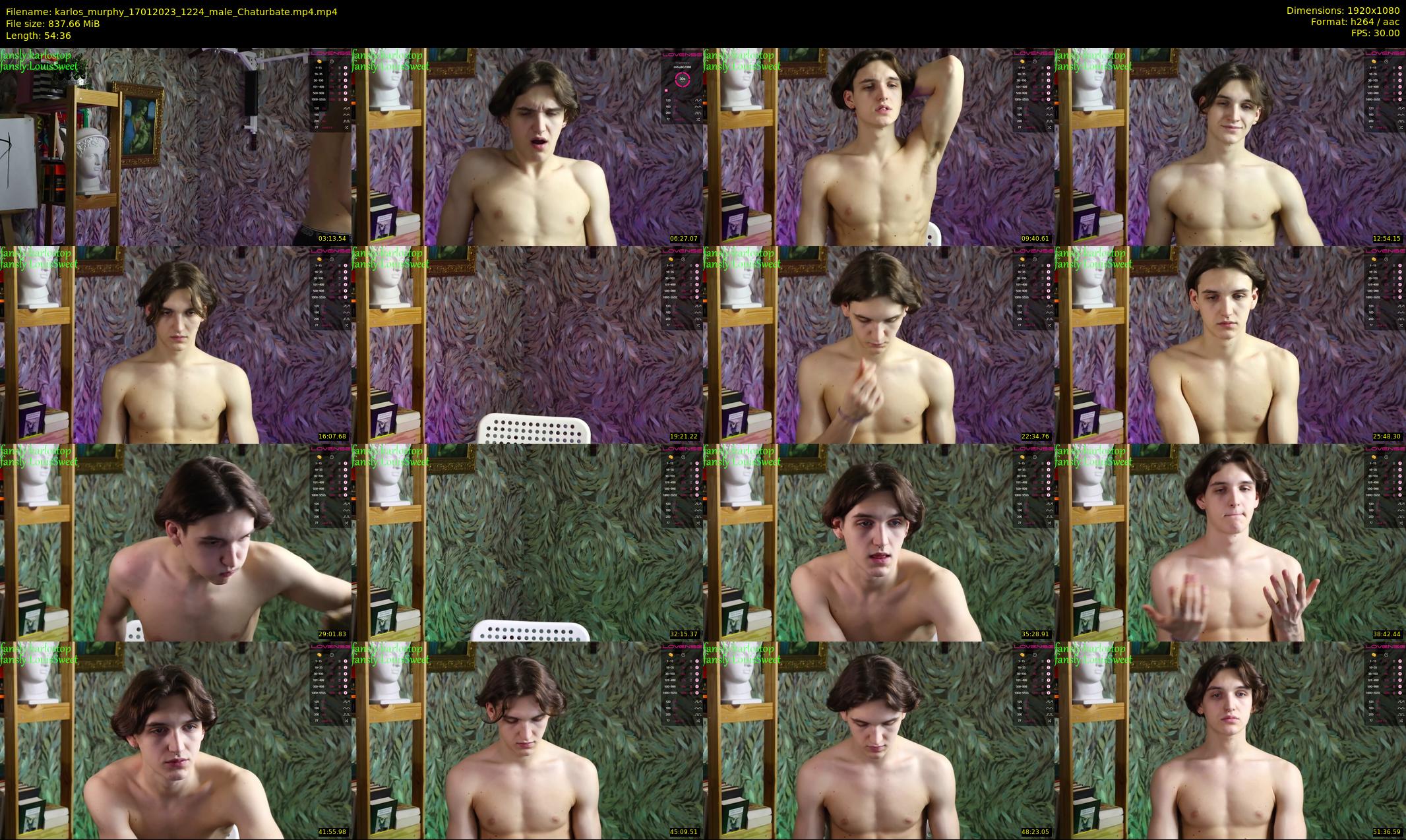 karlos_murphy — 55 minute Chaturbate male cam show recording, 1080p, Jan 17, 2023