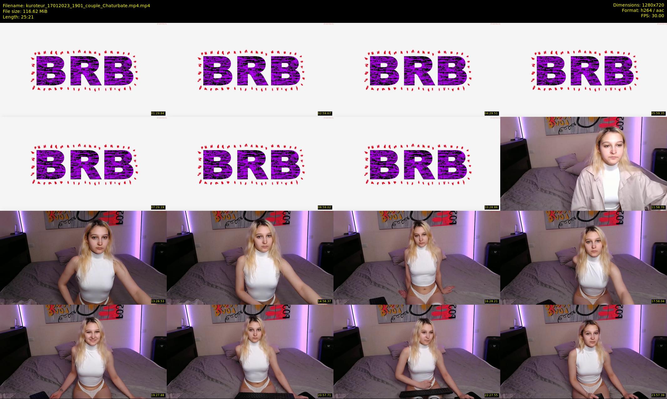 kuroteur — 26 minute Chaturbate couple cam show recording, 720p, Jan 17, 2023