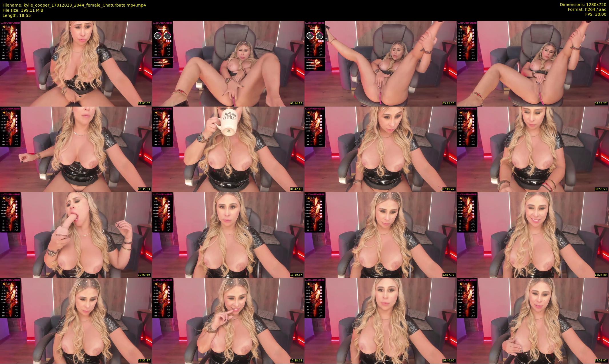 kylie_cooper — 19 minute Chaturbate female cam show recording, 720p, Jan 17, 2023