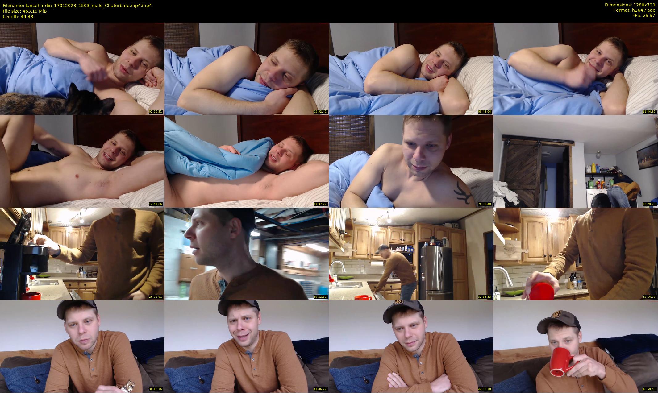 lancehardin — 50 minute Chaturbate male cam show recording, 720p, Jan 17, 2023