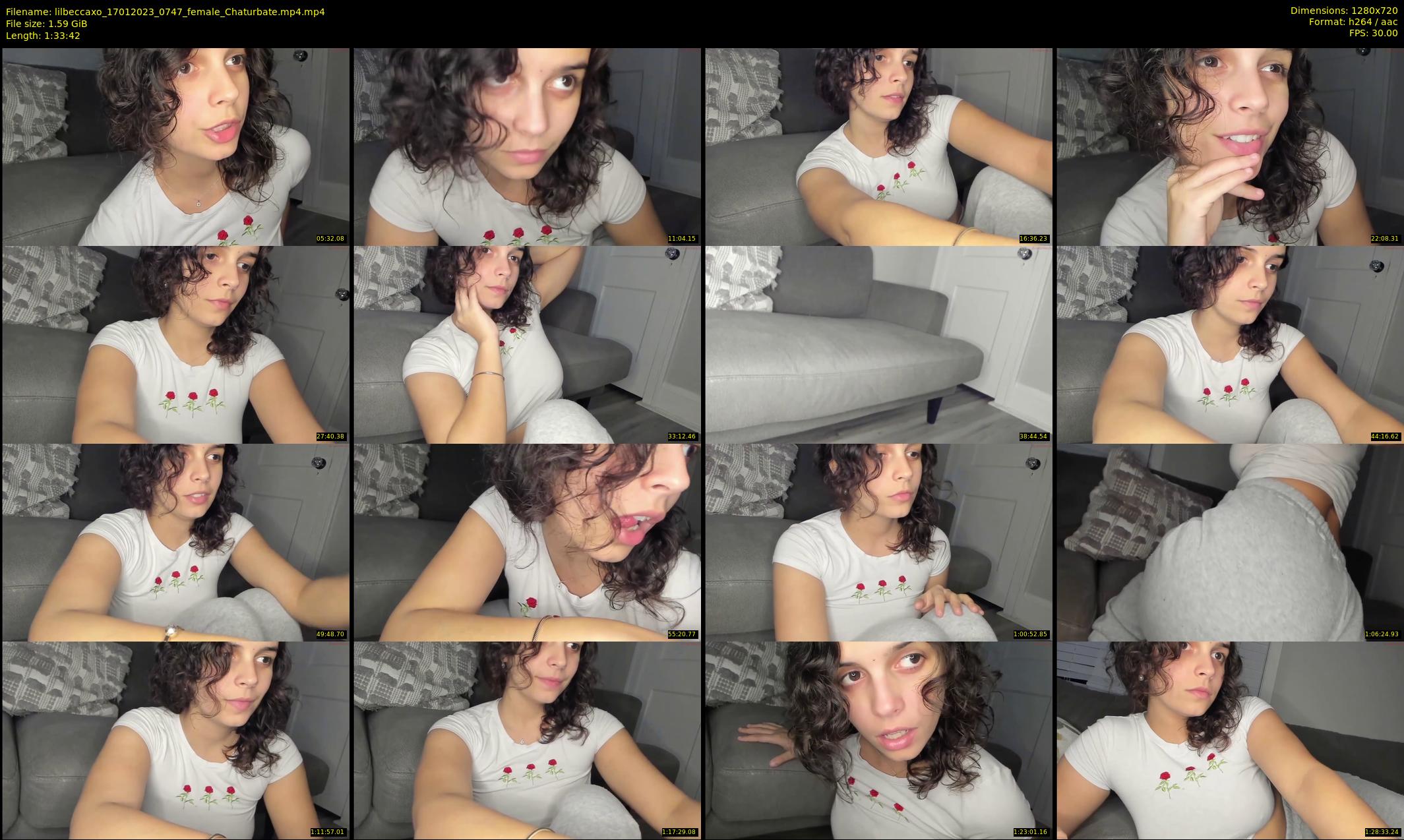 lilbeccaxo — 94 minute Chaturbate female cam show recording, 720p, Jan 17, 2023