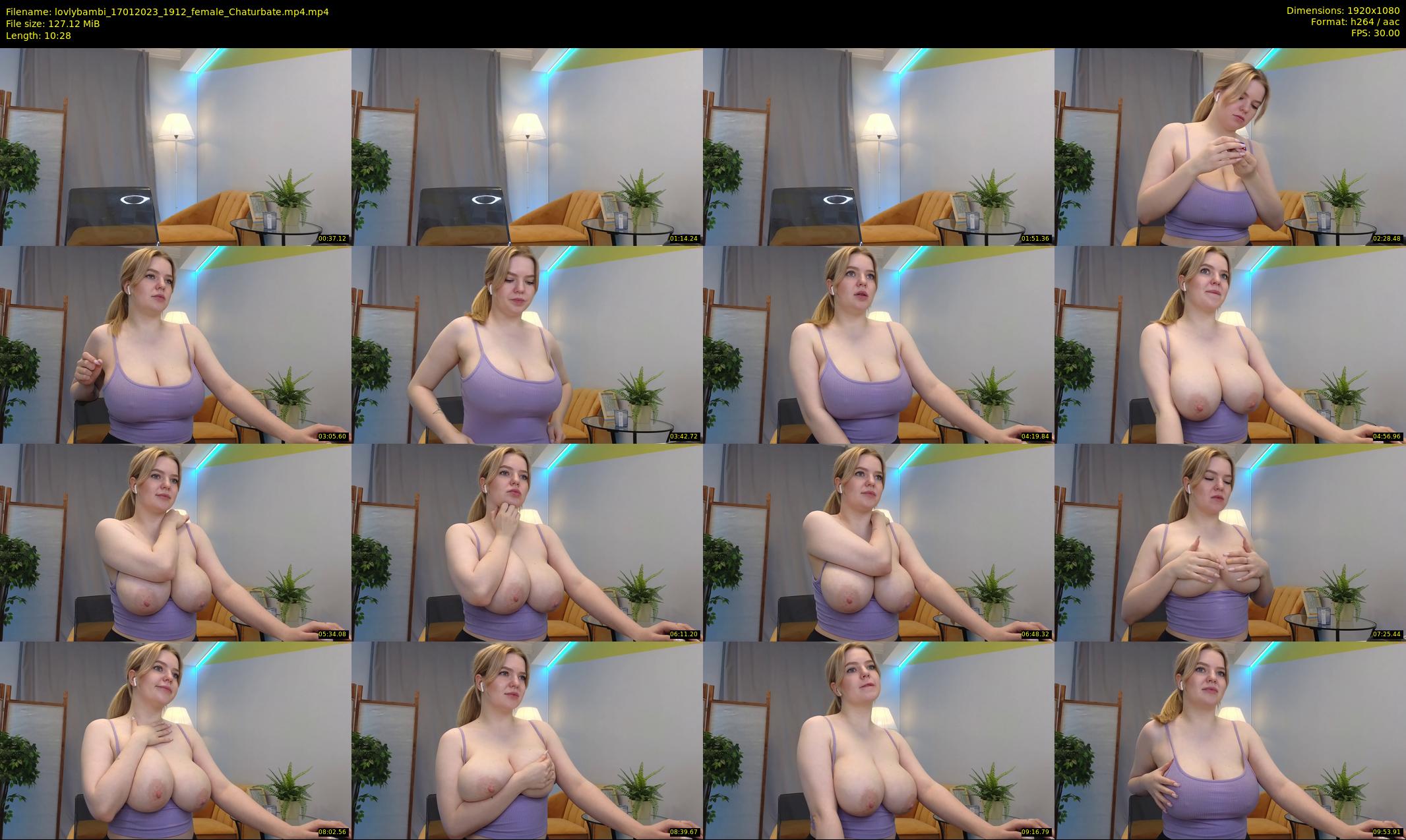 lovlybambi — 11 minute Chaturbate female cam show recording, 1080p, Jan 17, 2023