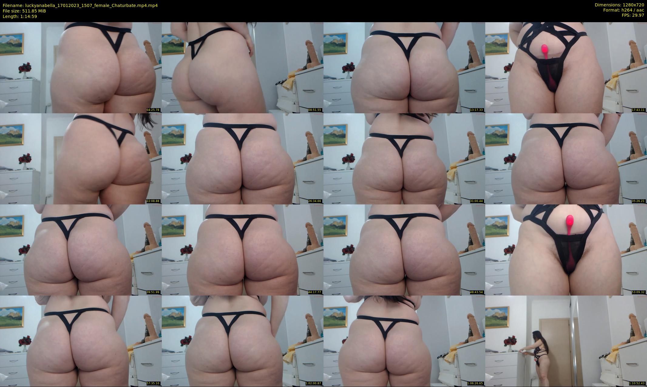 luckyanabella — 75 minute Chaturbate female cam show recording, 720p, Jan 17, 2023