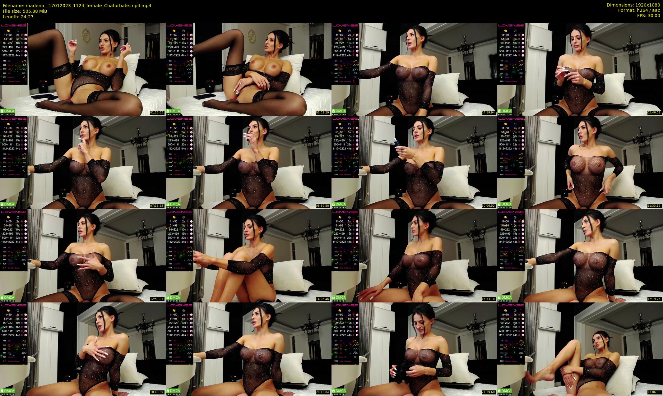 madena_ — 25 minute Chaturbate female cam show recording, 1080p, Jan 17, 2023