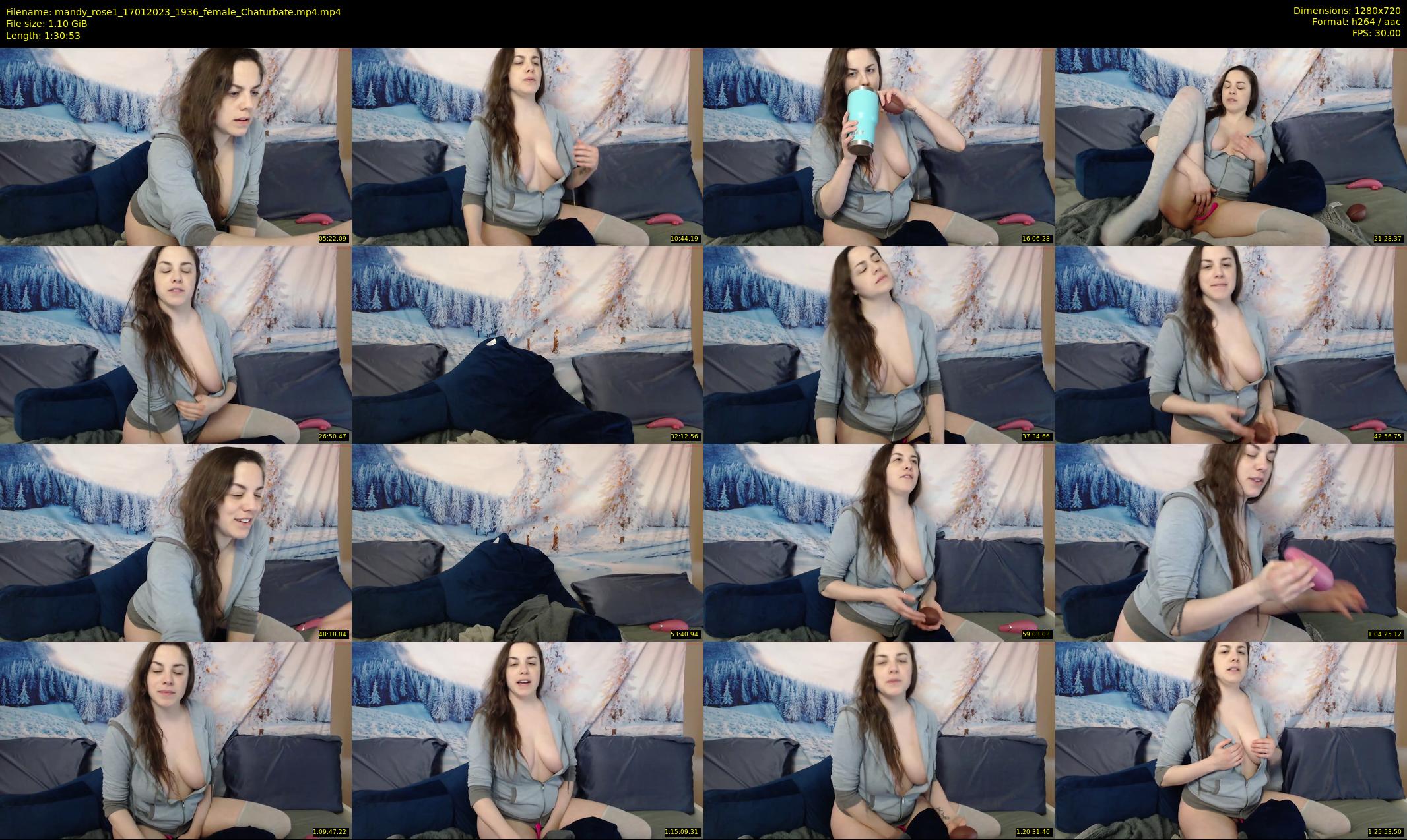 mandy_rose1 — 91 minute Chaturbate female cam show recording, 720p, Jan 17, 2023
